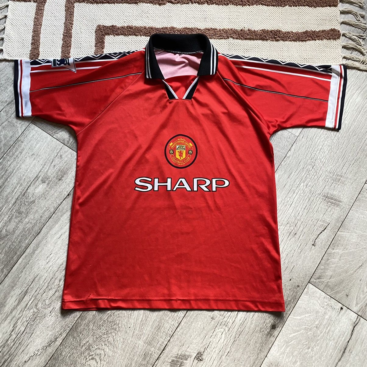 Vintage VINTAGE MANCHESTER UNITED SHARP BECKHAM 7 JERSEY Size US M / EU 48-50 / 2 - 1 Thumbnail