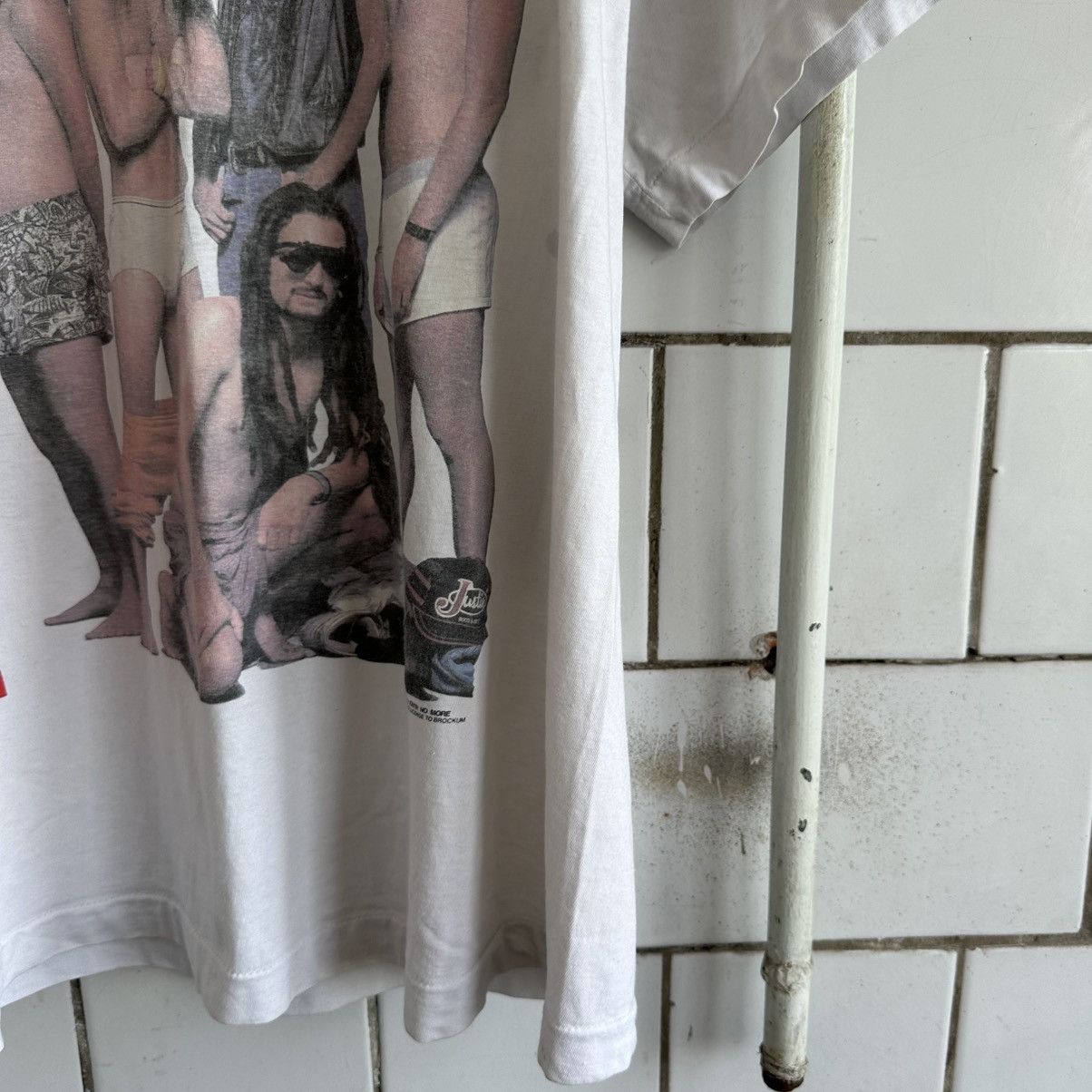 Band Tees × Vintage Vintage Faith No More T-shirts Big Logo Trashed Rock 1990 Size US M / EU 48-50 / 2 - 6 Thumbnail