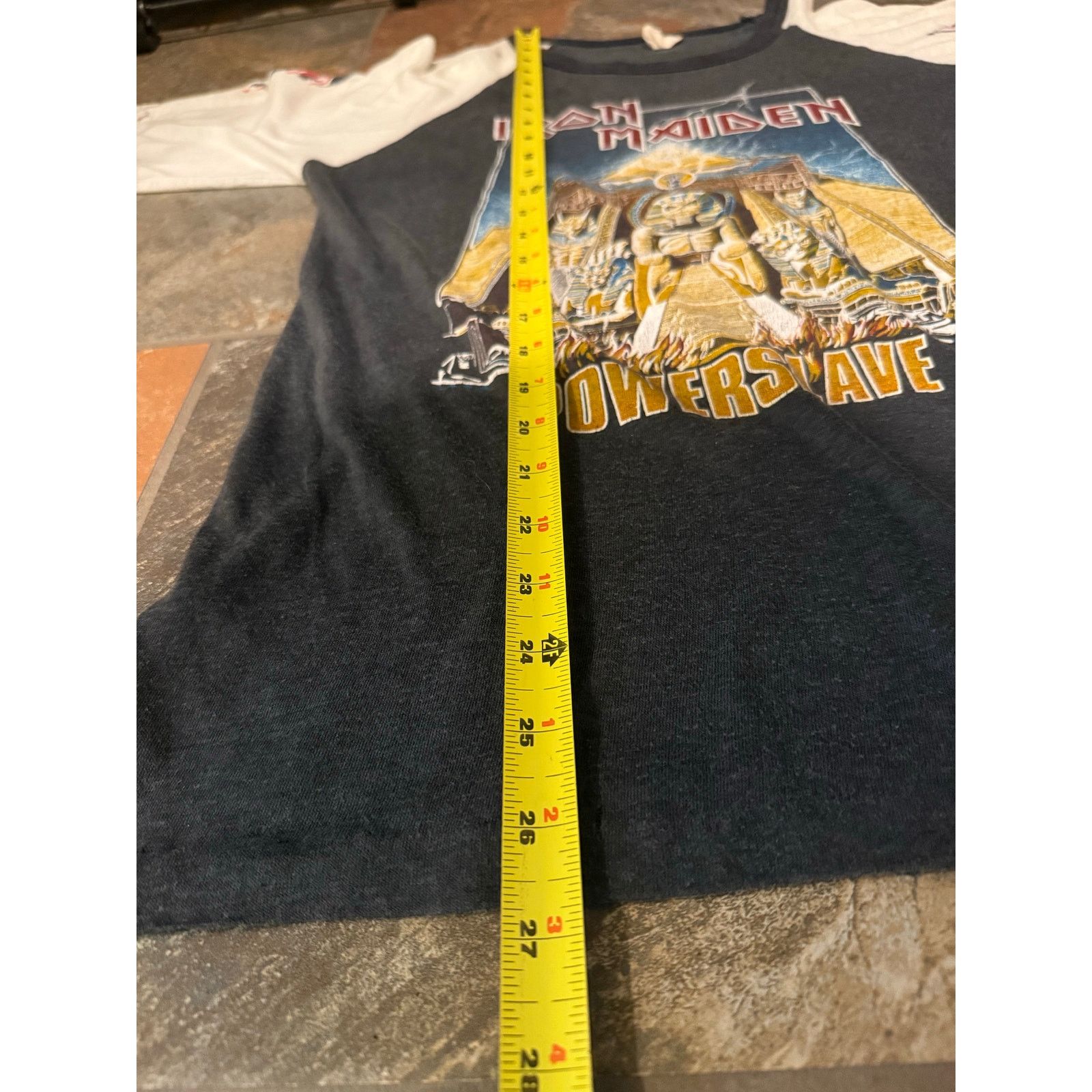 Band Tees × Iron Maiden × Vintage Vintage Iron Maiden Powerslave Aces High British Invasion Size US L / EU 52-54 / 3 - 9 Thumbnail