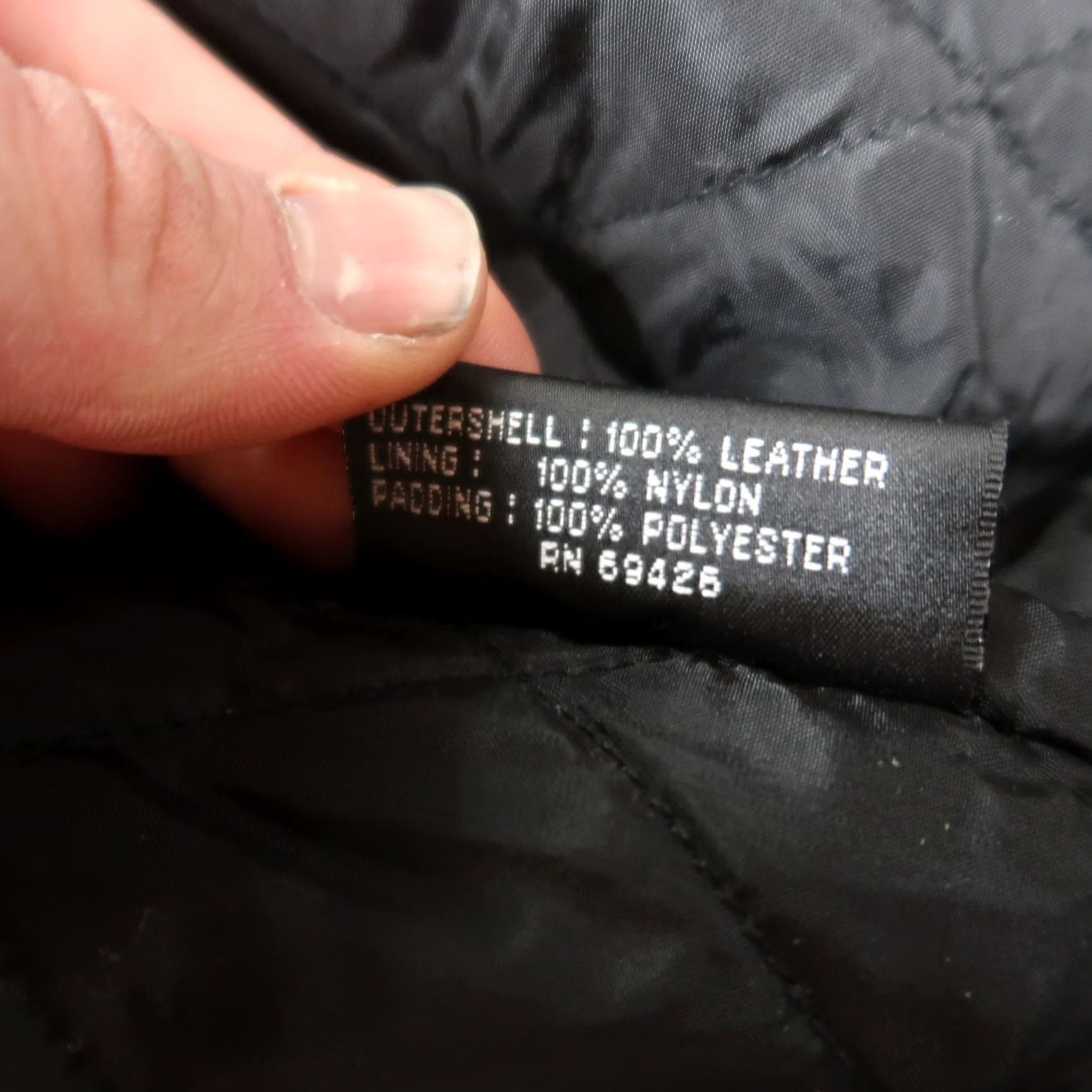 Vintage VINTAGE Wilsons Black Leather Jacket Mens Overcoat XL Full Zip Insulated Lined Nylon 90s Classic Size US XL / EU 56 / 4 - 4 Thumbnail