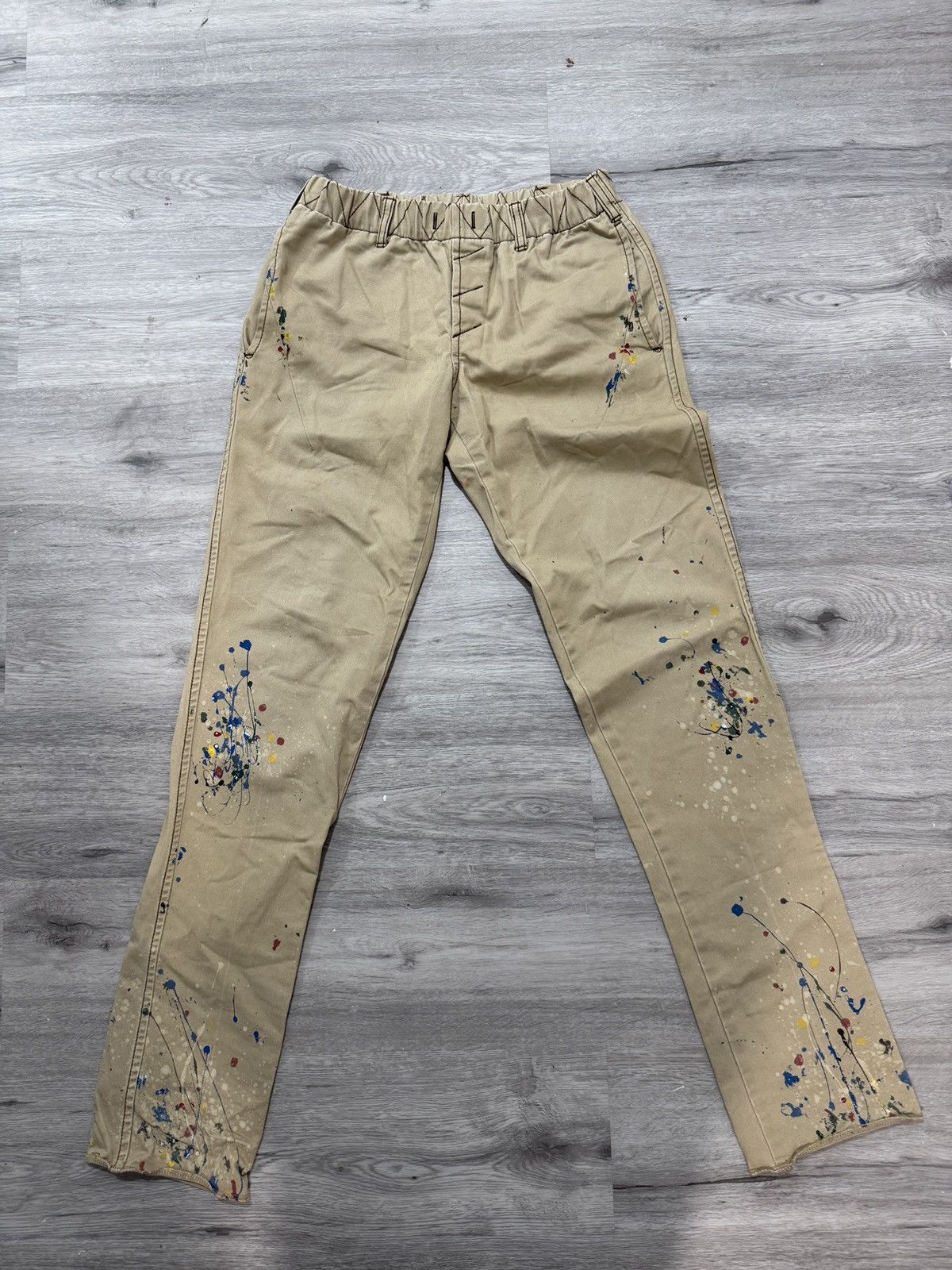 Number (N)ine Number Nine Paint Splatter Pant | Grailed