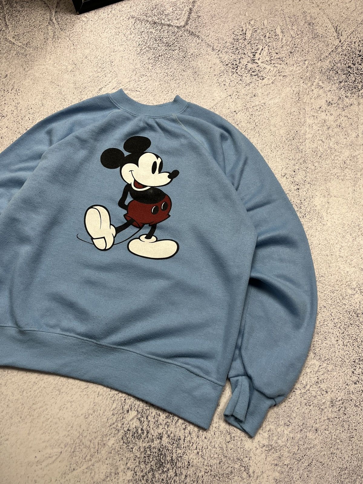 Disney Vintage 80’s Mickey Mouse Disney Crewneck Sweatshirt Rare Size US S / EU 44-46 / 1 - 4 Thumbnail