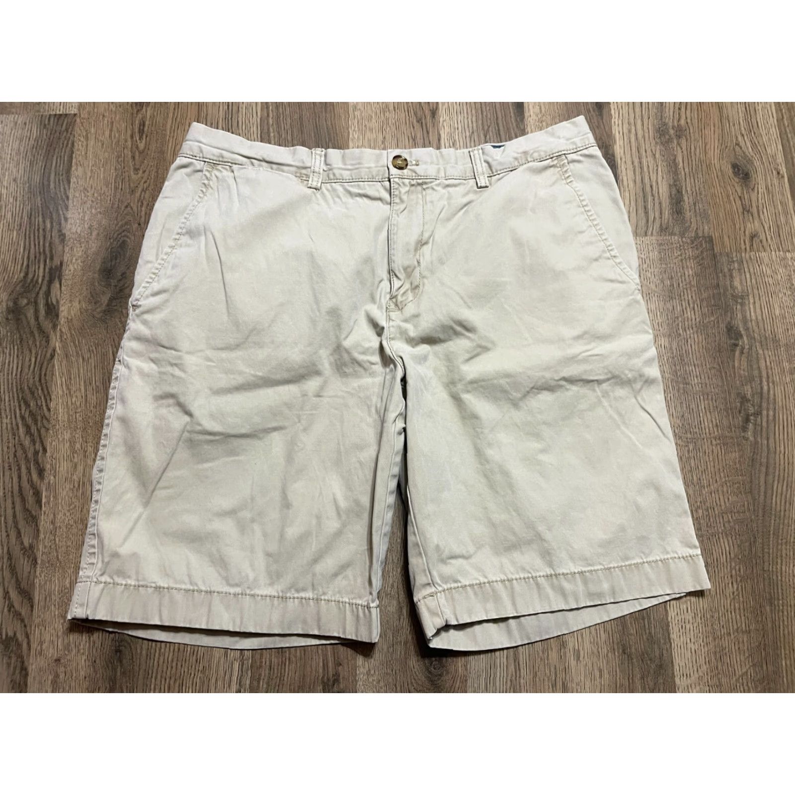 Tommy Hilfiger Tommy Hilfiger Shorts Mens Cargo Size 36 Brown Regular Inseam 10in Size US 36 / EU 52 - 2 Thumbnail