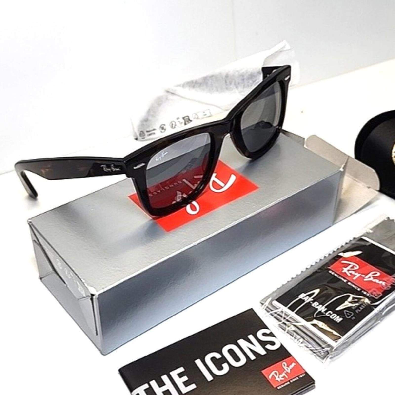 RayBan Ray-Ban RB2140 Wayfarer Sunglasses 50-22 mm - Unisex Size ONE SIZE - 1 Thumbnail