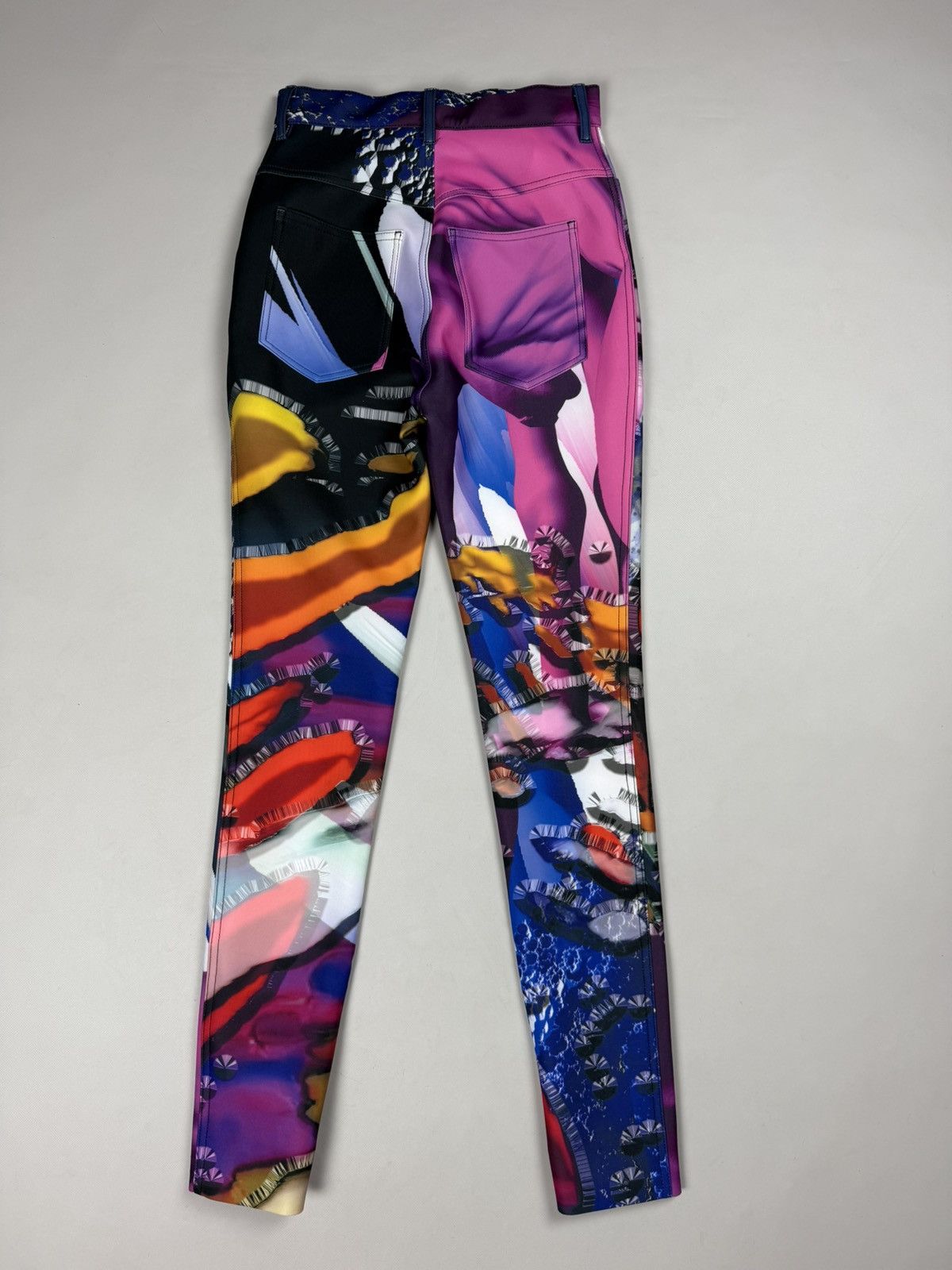 Maison Margiela BNWT! Maison Margiela printed Skinny Leg Art Pants Trousers Size 27" / US 4 / IT 40 - 15 Thumbnail