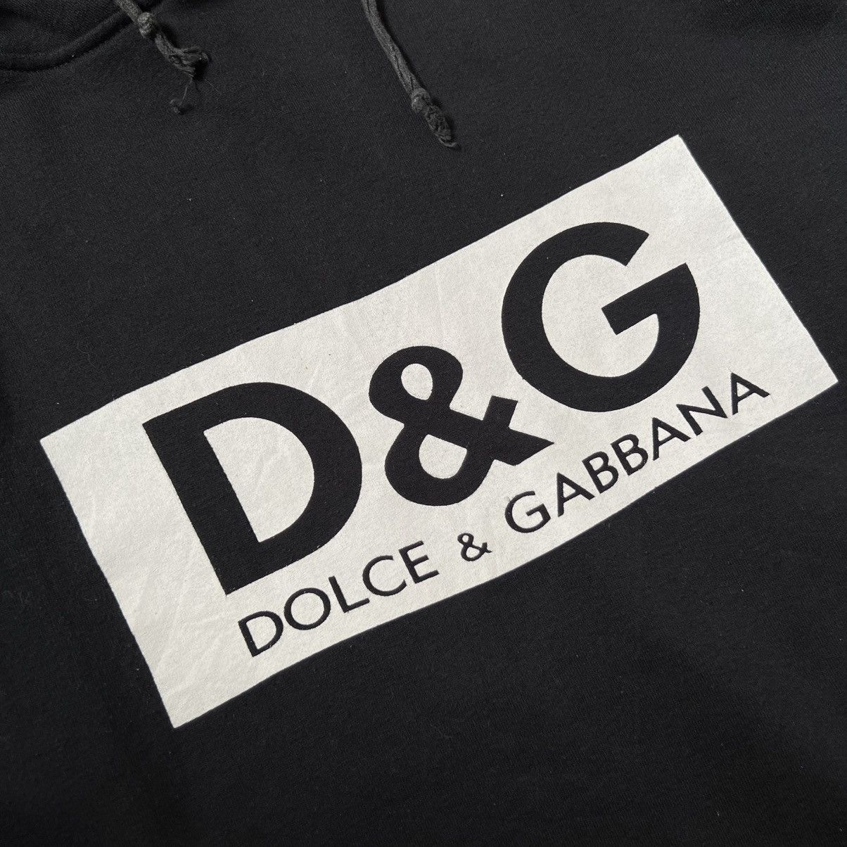 Dolce & Gabbana 1990s Dolce & Gabbana Big Logo Hoodie Size US L / EU 52-54 / 3 - 3 Thumbnail