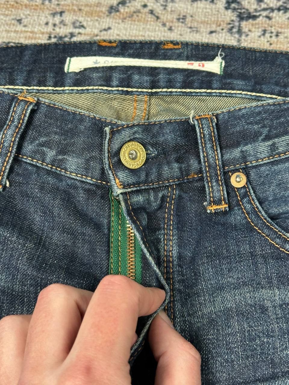 Scarti-Lab Scarti-Lab Distressed Raw Denim Selvedge Jeans Size US 32 / EU 48 - 10 Thumbnail