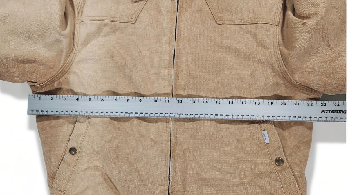 Carhartt Carhartt JQ166 Detroit Jacket 1990 Archive Canvas Coat L Size US L / EU 52-54 / 3 - 6 Thumbnail