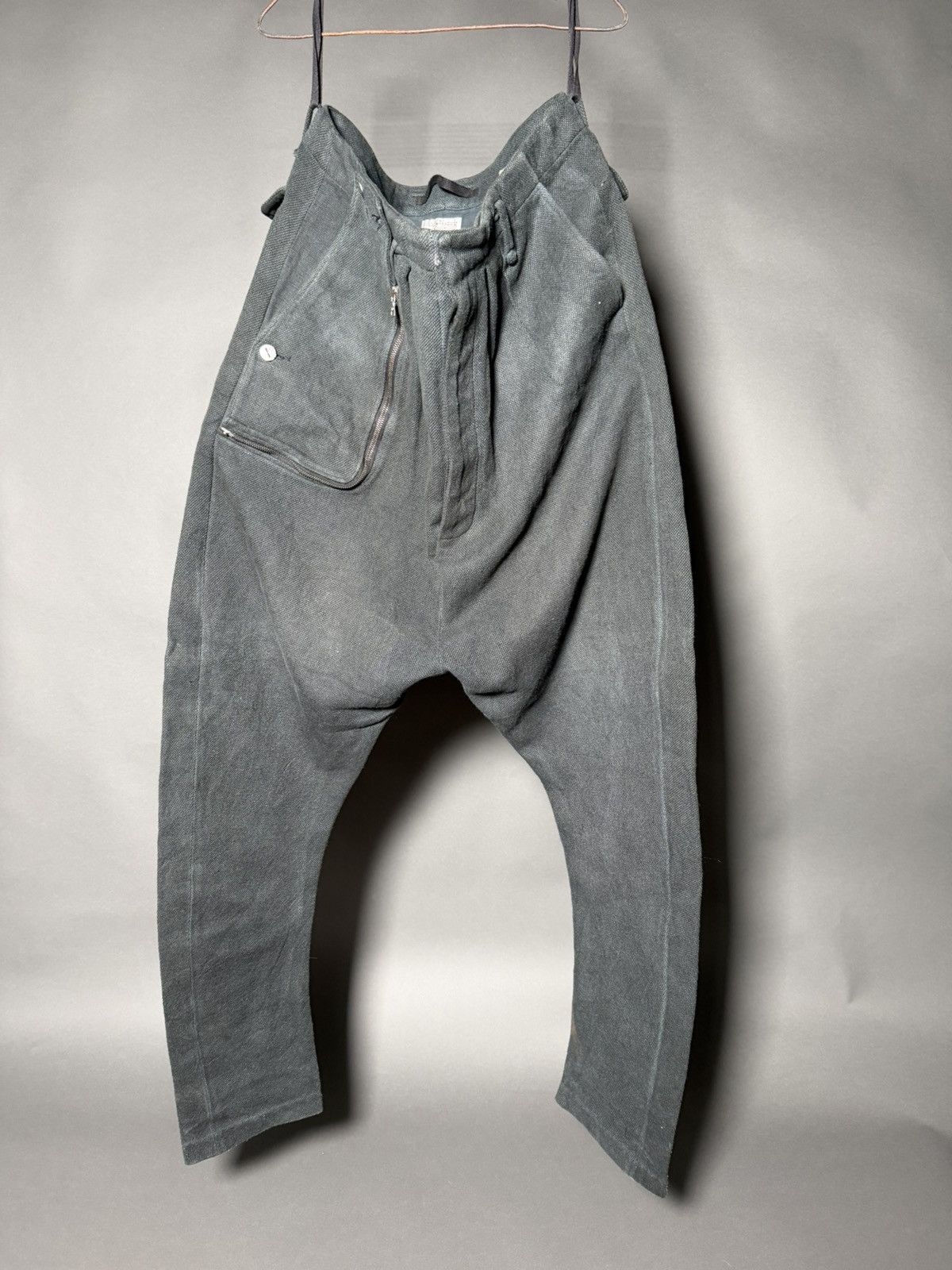 Zam Barrett Zam Barrett Object Dyed Drop Crotch Pants Size US 36 / EU 52 - 1 Thumbnail