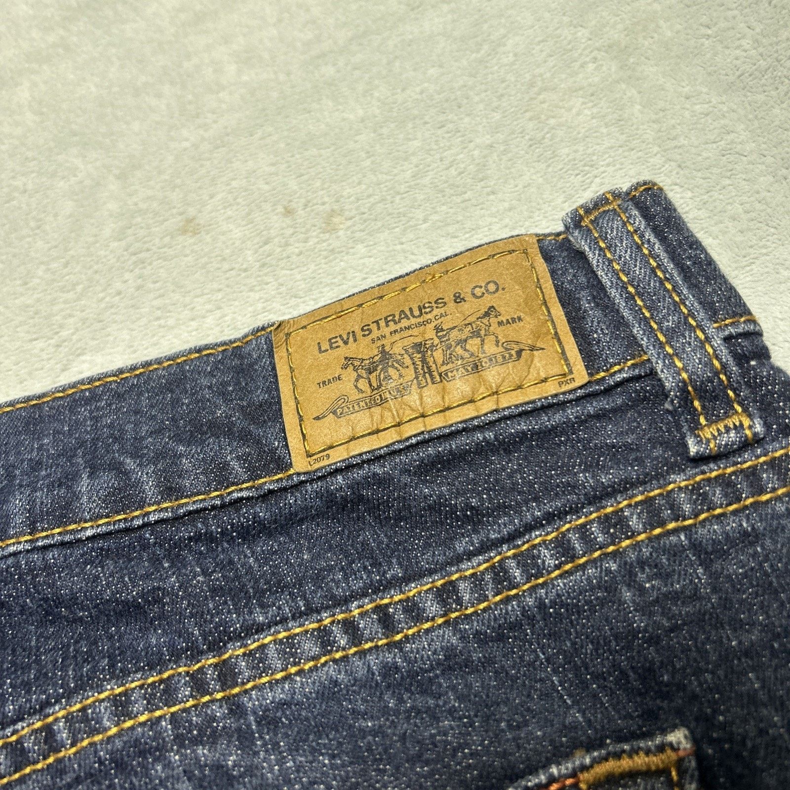 Levi's Levis 515 Beyond Baggy Jeans Women 14 Reg 36x31 Wide Bootcut Size 36" / US 14 / IT 50 - 8 Thumbnail