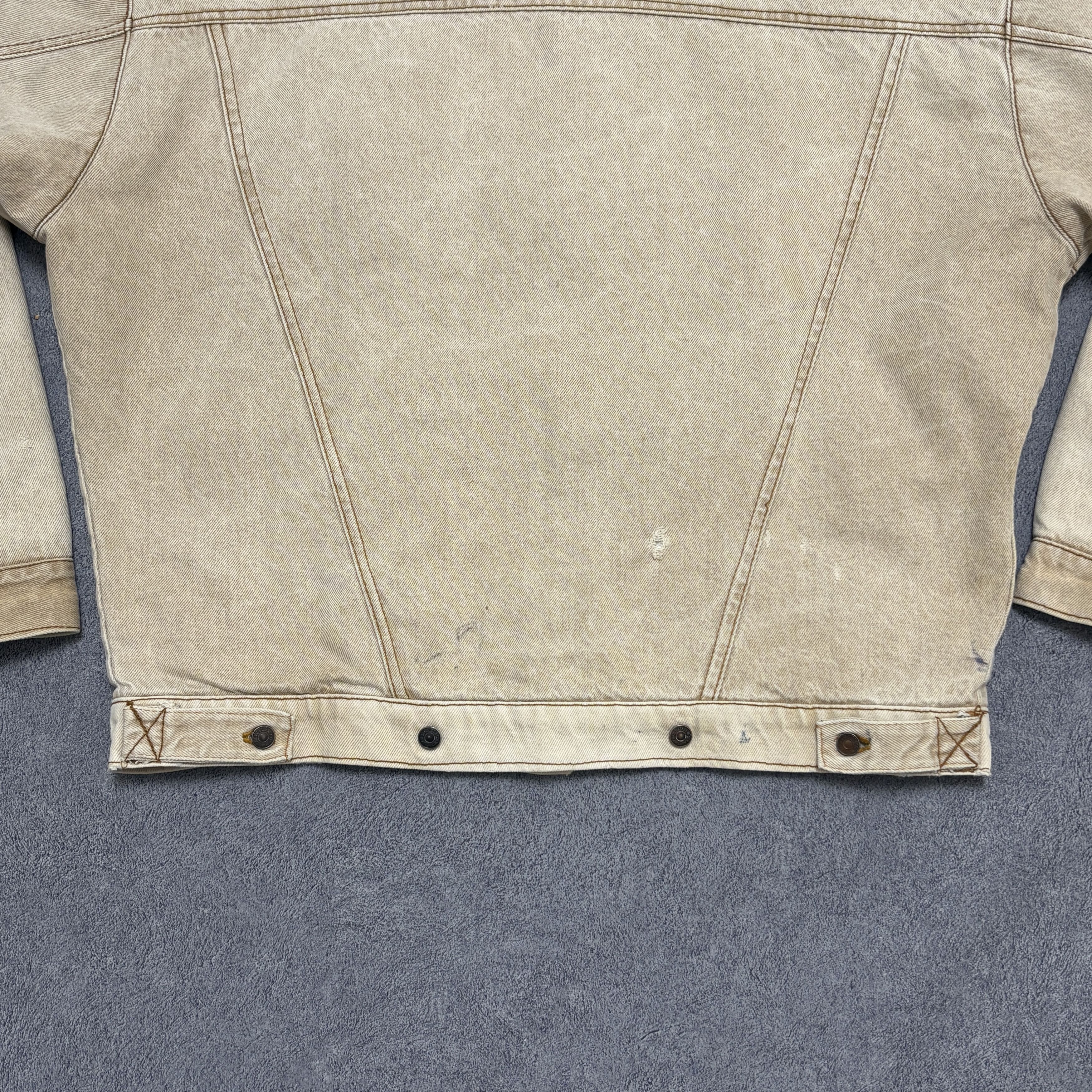 Levi's Vintage 90s Levi's Blanket Lined Trucker Jacket Workwear Size US L / EU 52-54 / 3 - 20 Thumbnail