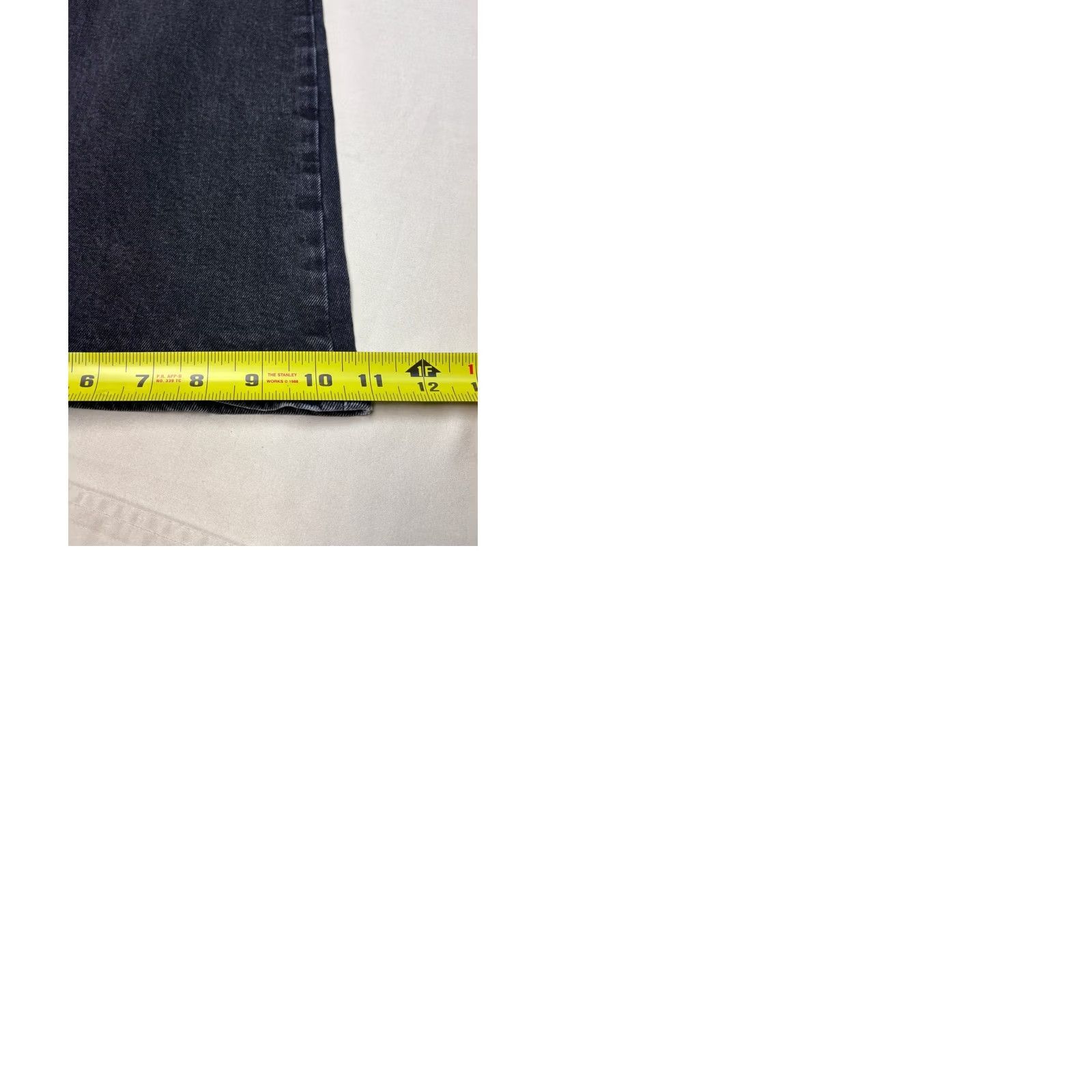 Madewell VINTAGE Madwell Flared Womens 30 Black The Perfect Flare Jean Faded Stretch Denim 30X30 Size 30" / US 8 / IT 44 - 9 Thumbnail