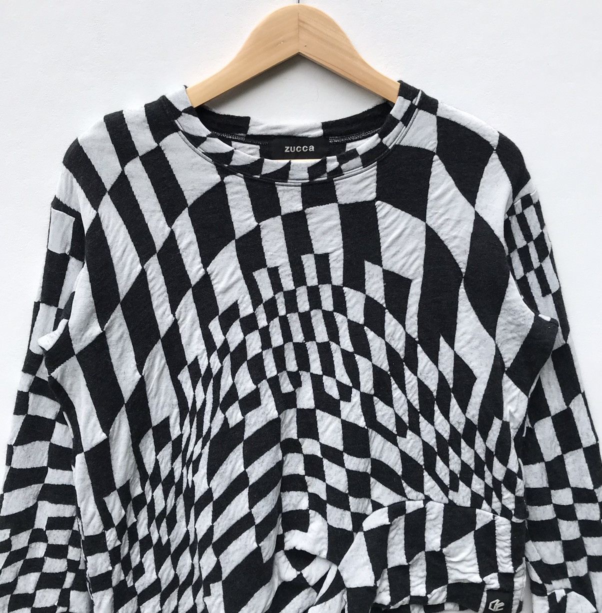 Issey Miyake Zucca Issey Miyake Checker Box Shirt Zucca Japanese Designer Size M / US 6-8 / IT 42-44 - 7 Thumbnail