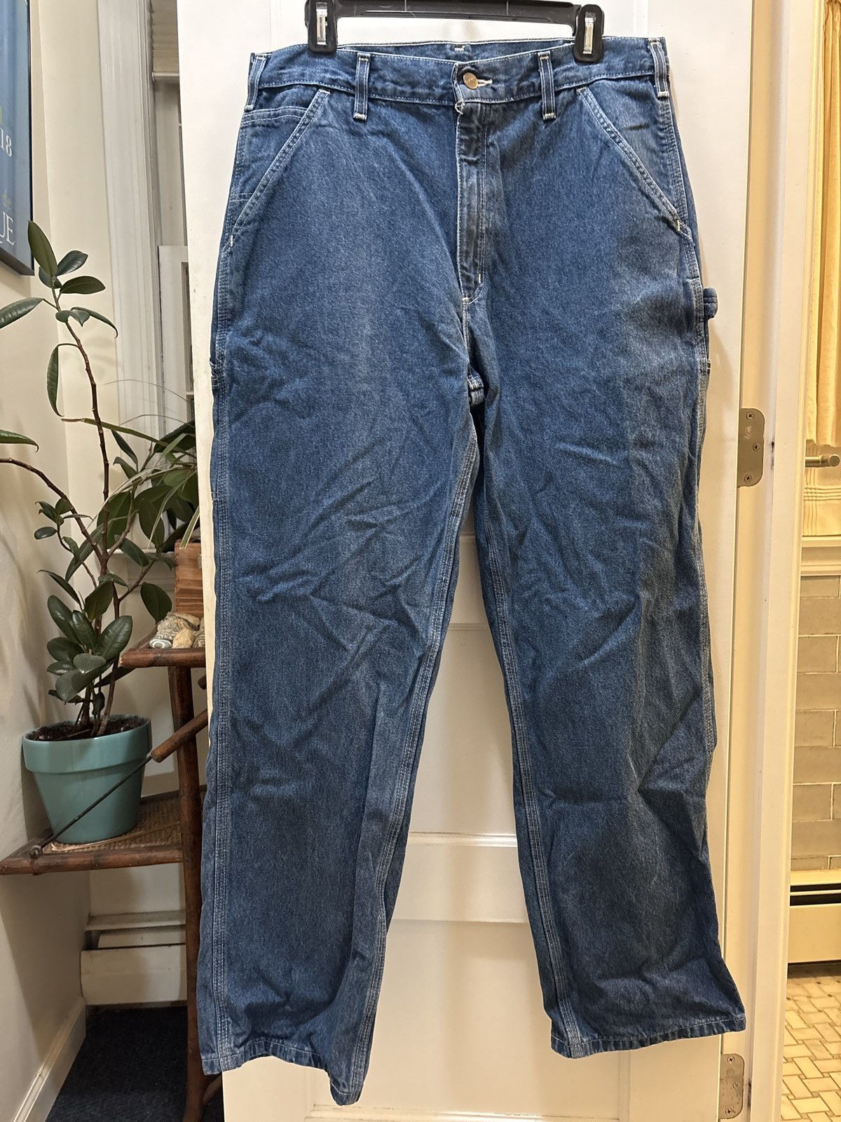 Carhartt Vintage Carhartt Carpenter Jeans Size 34x32 Size US 34 / EU 50 - 1 Thumbnail