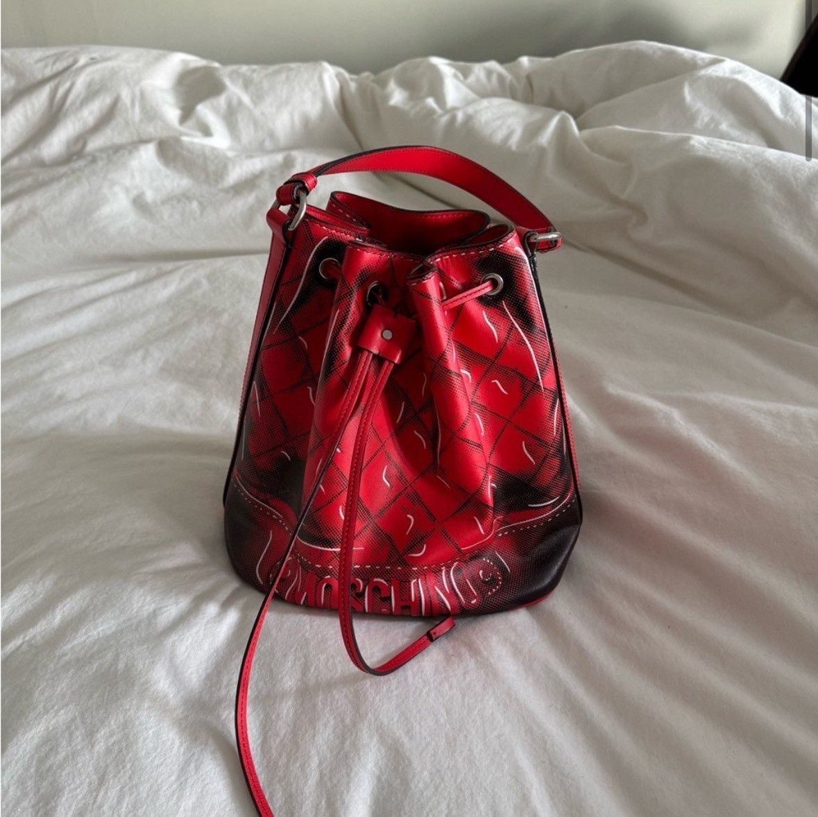 Moschino Moschino Trompe l’oeil Bucket Bag Size ONE SIZE - 1 Thumbnail