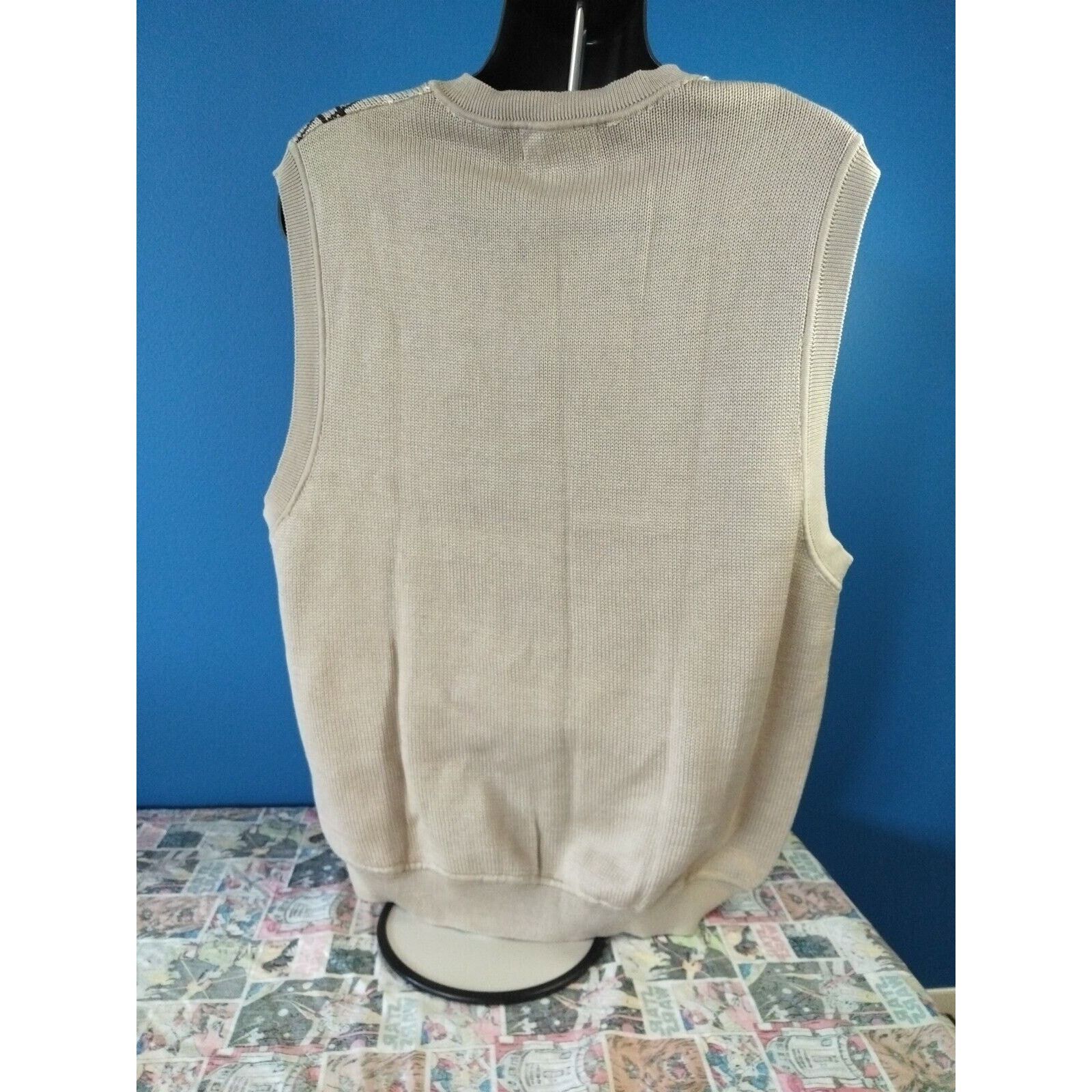 Other Bryon Nelson Tan Sweater Vest Men Size Large Golf Size US L / EU 52-54 / 3 - 7 Thumbnail
