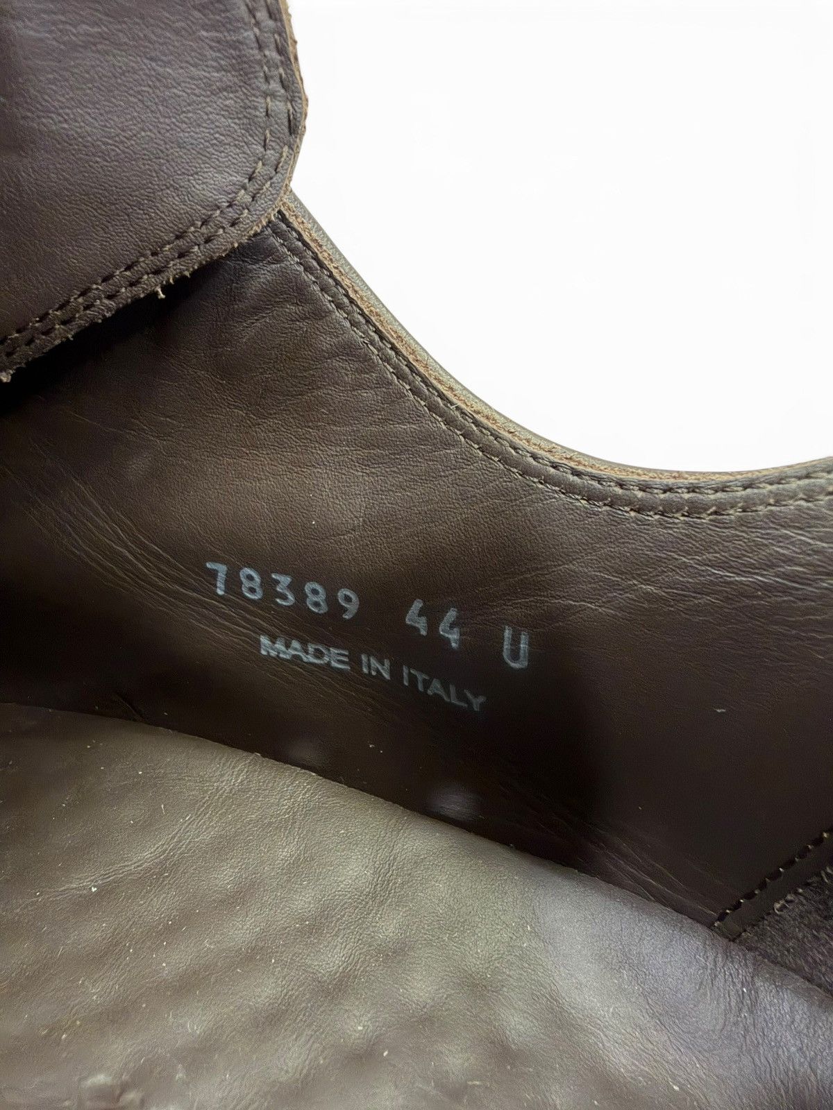 Rick Owens Rick Owens Ramone Low Brown Leather Sneakers Size US 11 / EU 44 - 9 Thumbnail