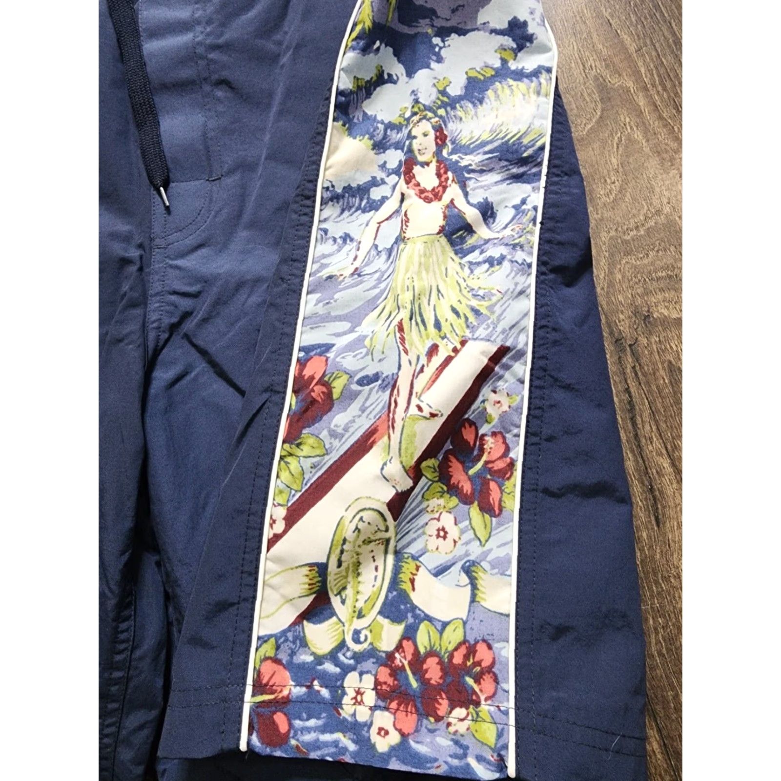 Old Navy Vintage Old Navy Surf Swim Trunks Shorts 2XL Men's XXL Blue 1990s Beach Sportswear Size US 39 - 2 Thumbnail
