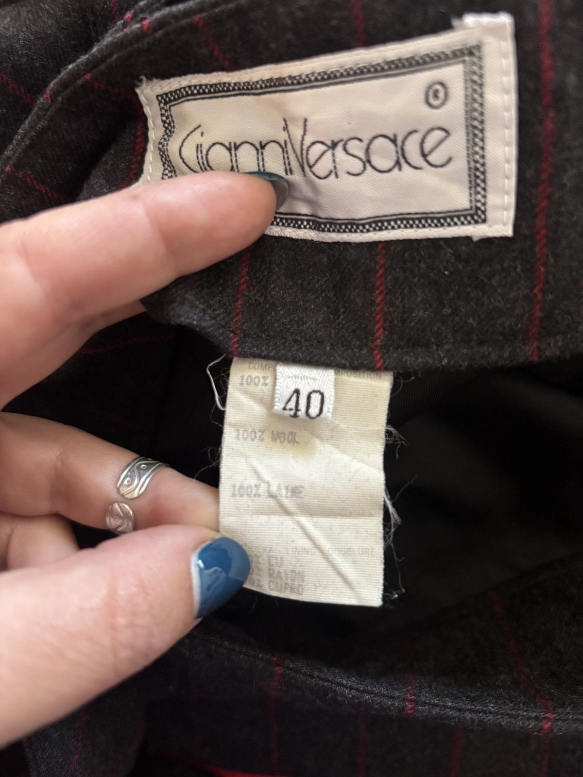 Versace Vintage Gianni Versace Skirt Size 28" / US 6 / IT 42 - 2 Thumbnail