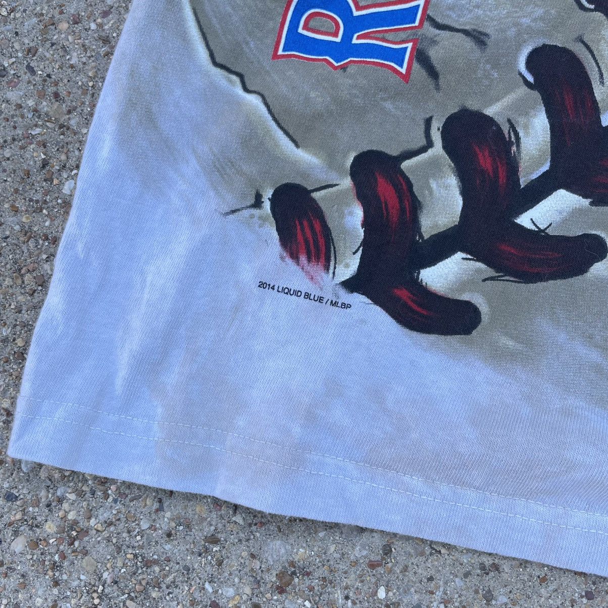 Liquid Blue 2014 Texas Rangers Liquid Blue Tie Dye Tee Medium NWT Size US M / EU 48-50 / 2 - 4 Thumbnail