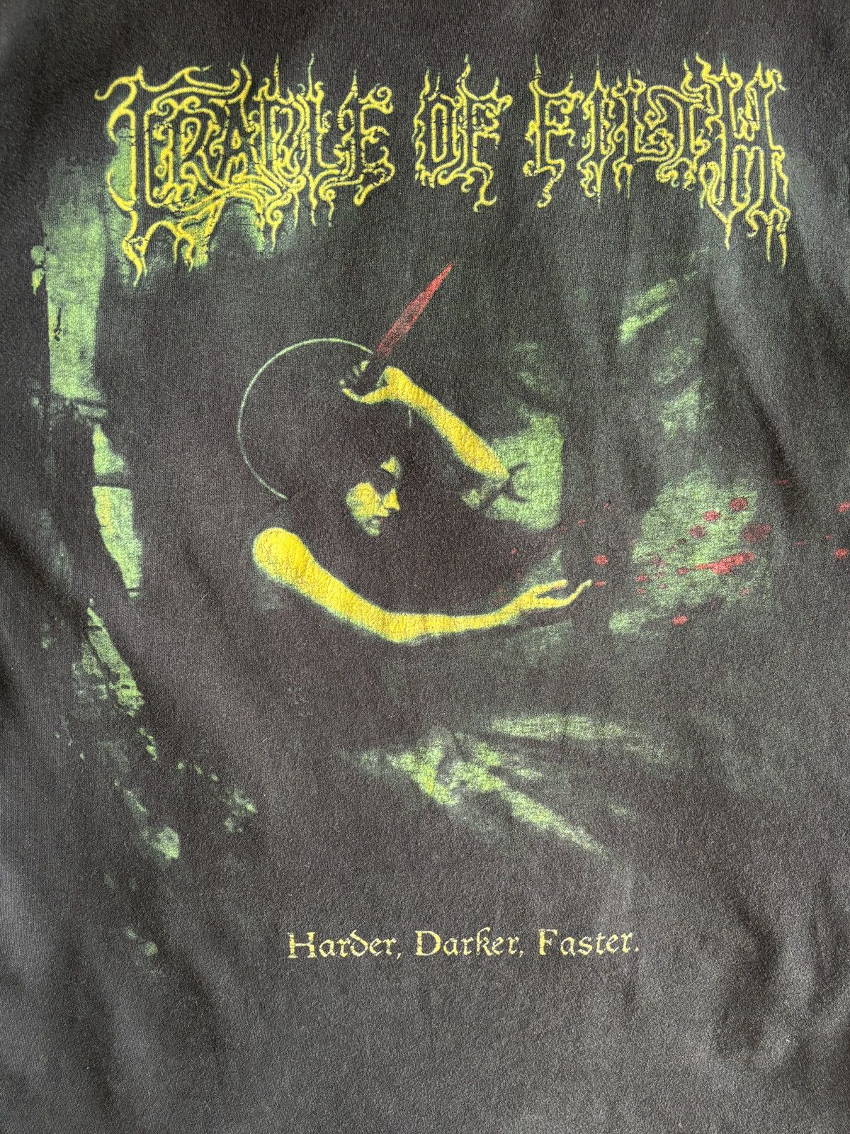 Band Tees × Vintage CRADLE OF FILTH 2007 THORNOGRAPHY T-SHIRT Size US L / EU 52-54 / 3 - 4 Thumbnail