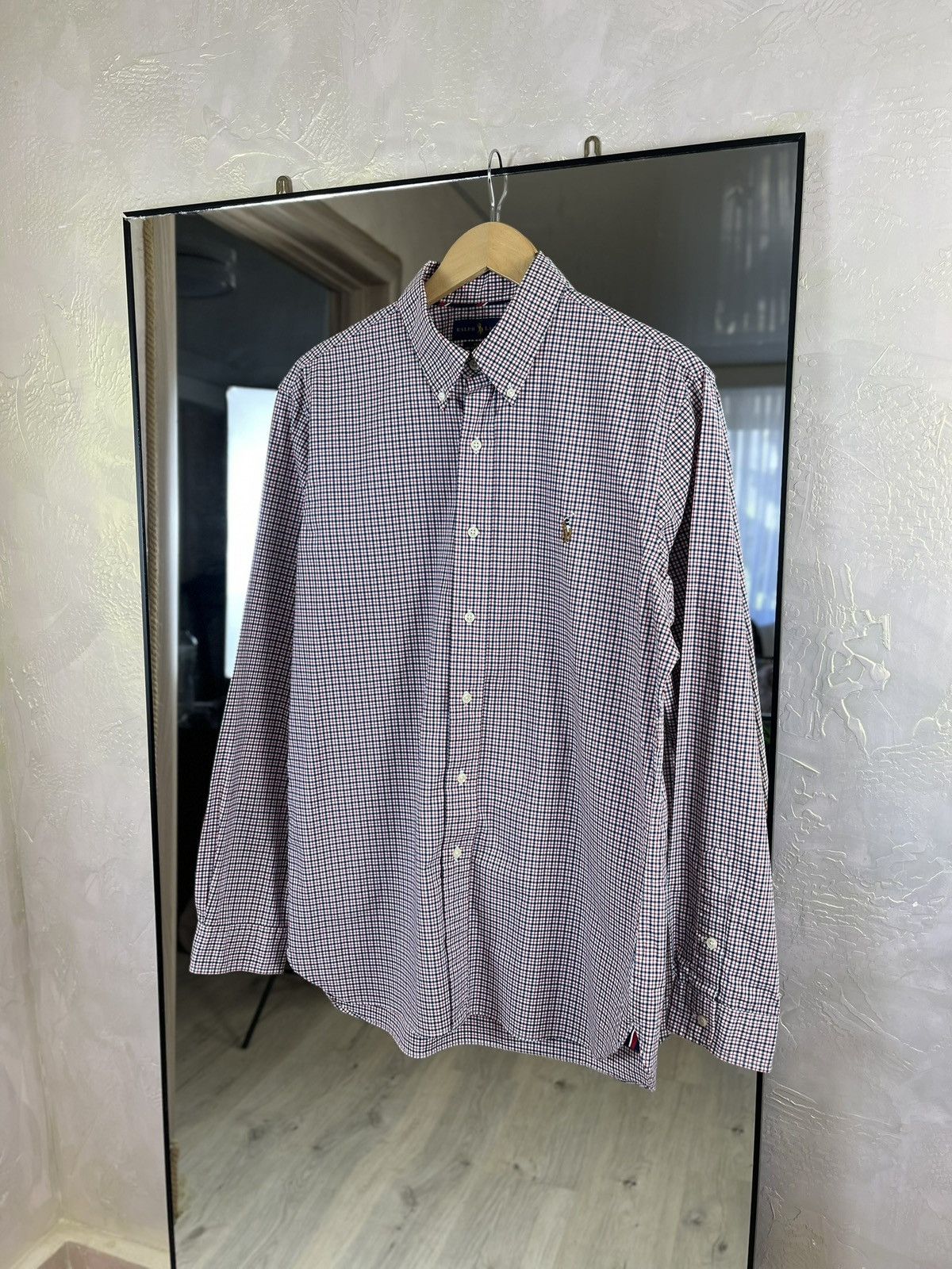 Polo Ralph Lauren Polo Ralph Lauren Slim Fit Premium Cotton Stretch CheckShirt Size US L / EU 52-54 / 3 - 1 Thumbnail