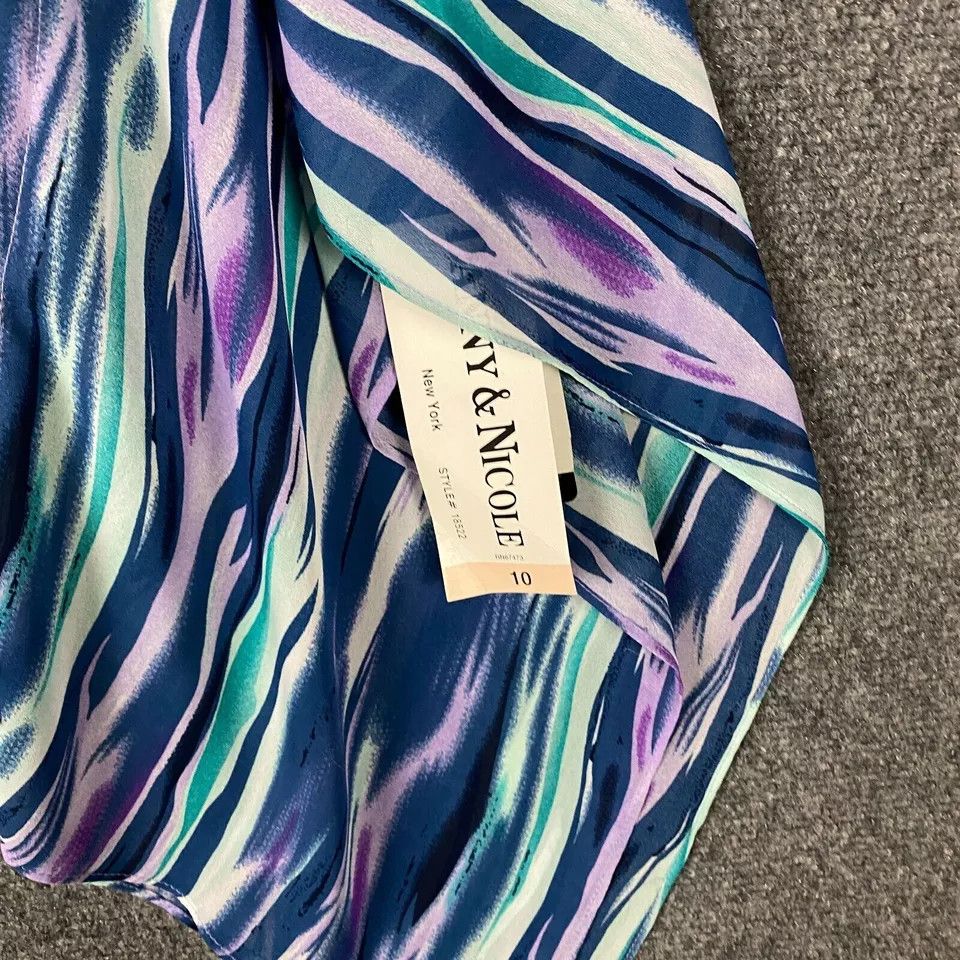 Other Danny & Nicole Blouse Women's Size 10 NWT 100% Polyester Size L / US 10 / IT 46 - 3 Thumbnail