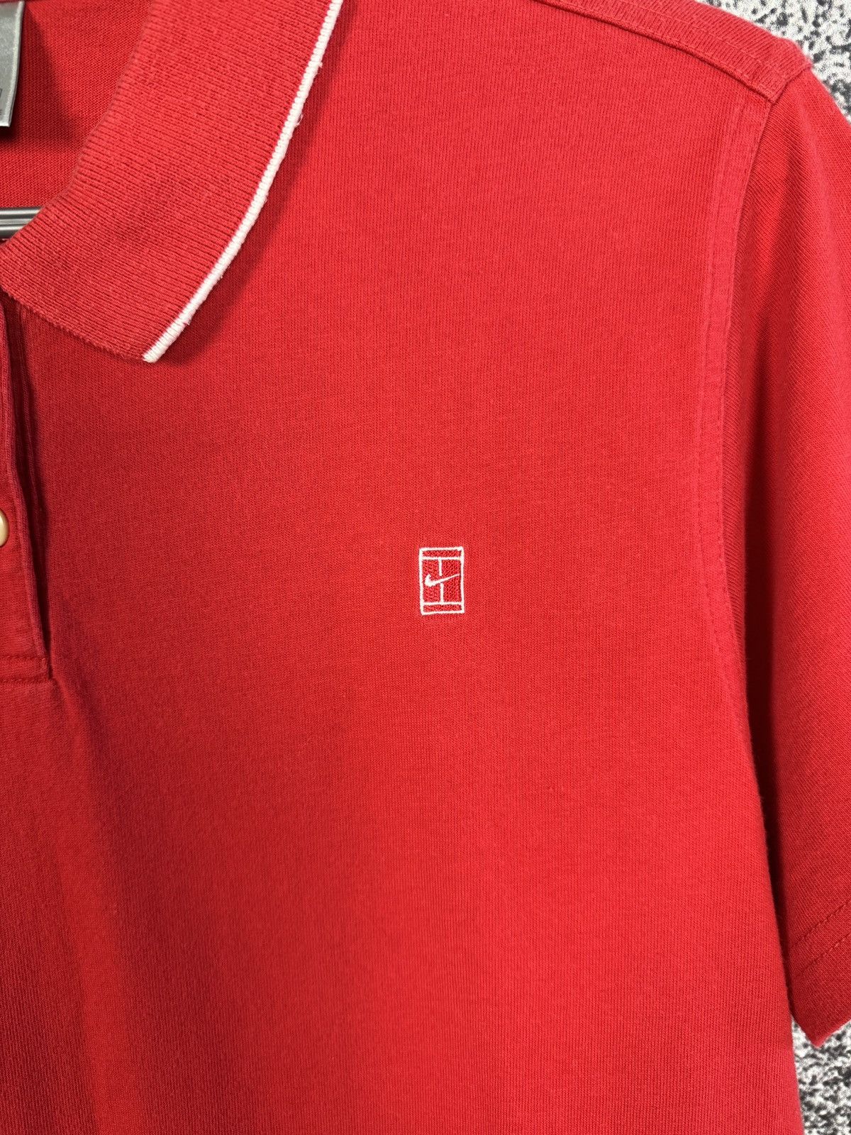 Nike Women’s Nike Court Tennis Polo Shirt Vintage Red Size L Size L / US 10 / IT 46 - 6 Thumbnail