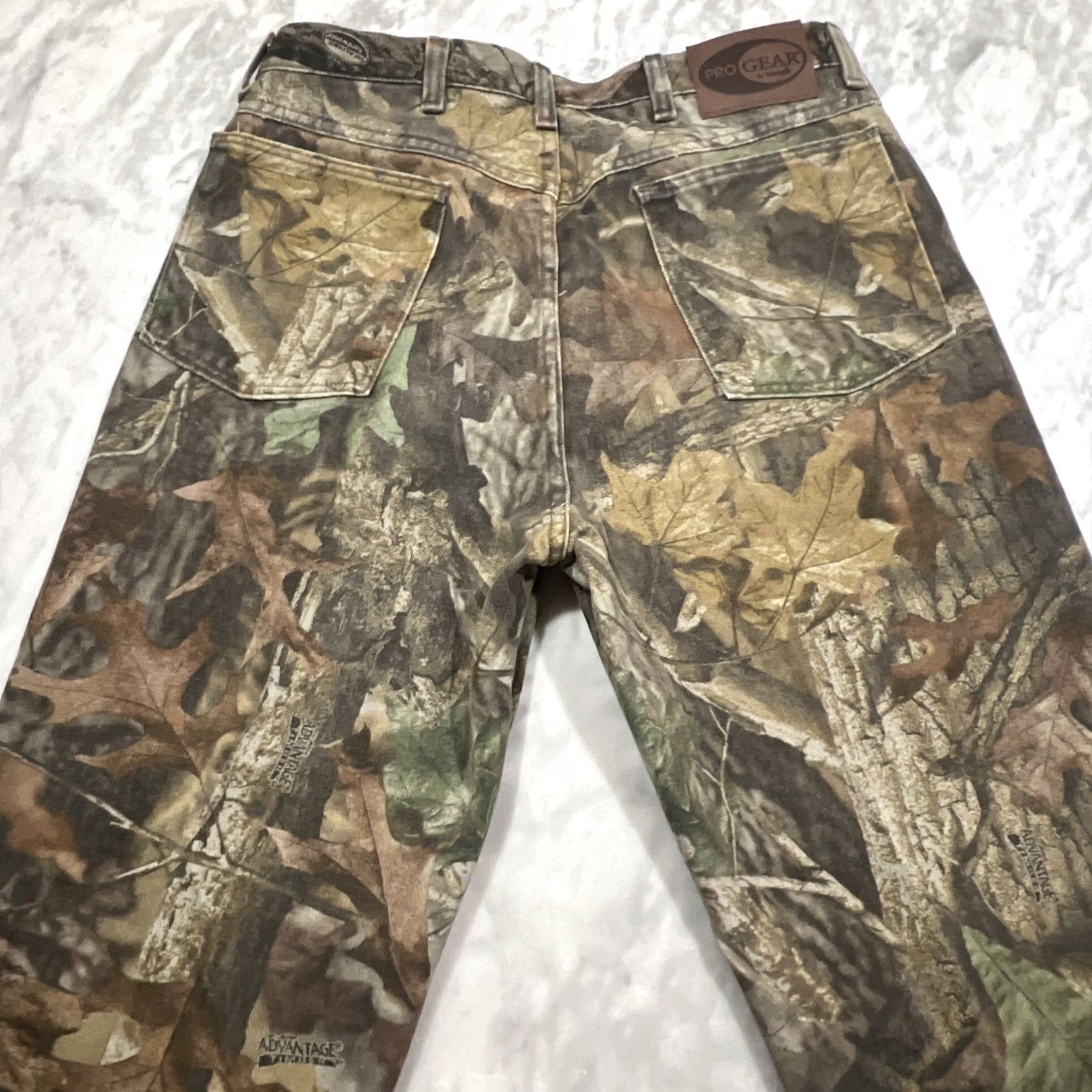 Wrangler Wrangler ProGear Jeans Mens 34x32 Beige Realtree Camo Straight Leg Hunting Pants Size US 34 / EU 50 - 7 Thumbnail