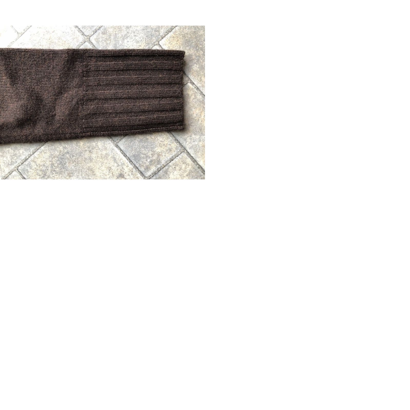 Liz Claiborne Crazy Horse Liz Claiborne Women’s Sweater Pullover L 100% Wool Brown 90s Hippie Classic Designer Size L / US 10 / IT 46 - 12 Thumbnail
