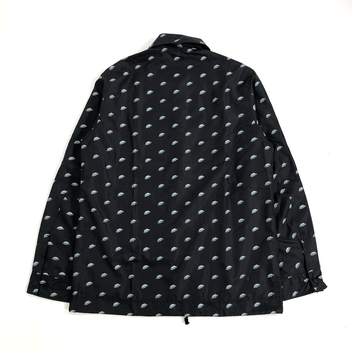 Undercover 2000s John Undercover Ufo Print Monogram Coach Jacket Size US M / EU 48-50 / 2 - 14 Thumbnail