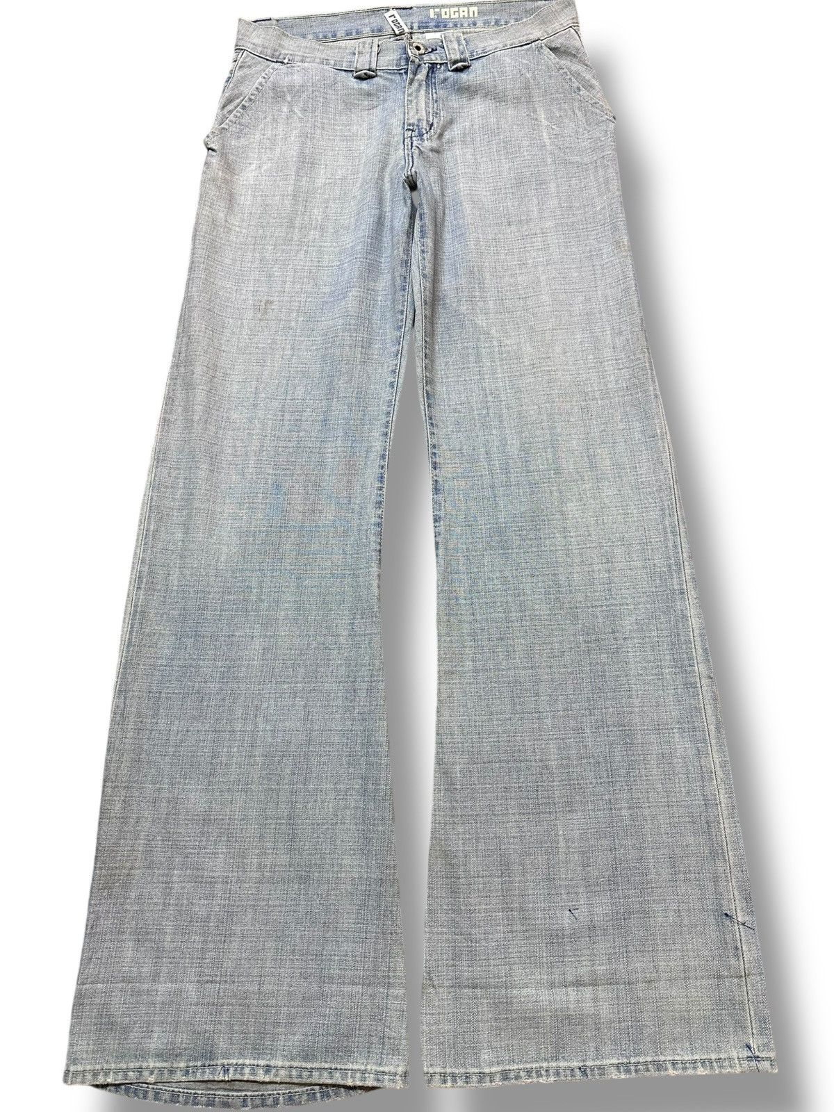 Rogan Vintage Rogan Flare Bootcut Faded Denim Size US 30 / EU 46 - 1 Thumbnail