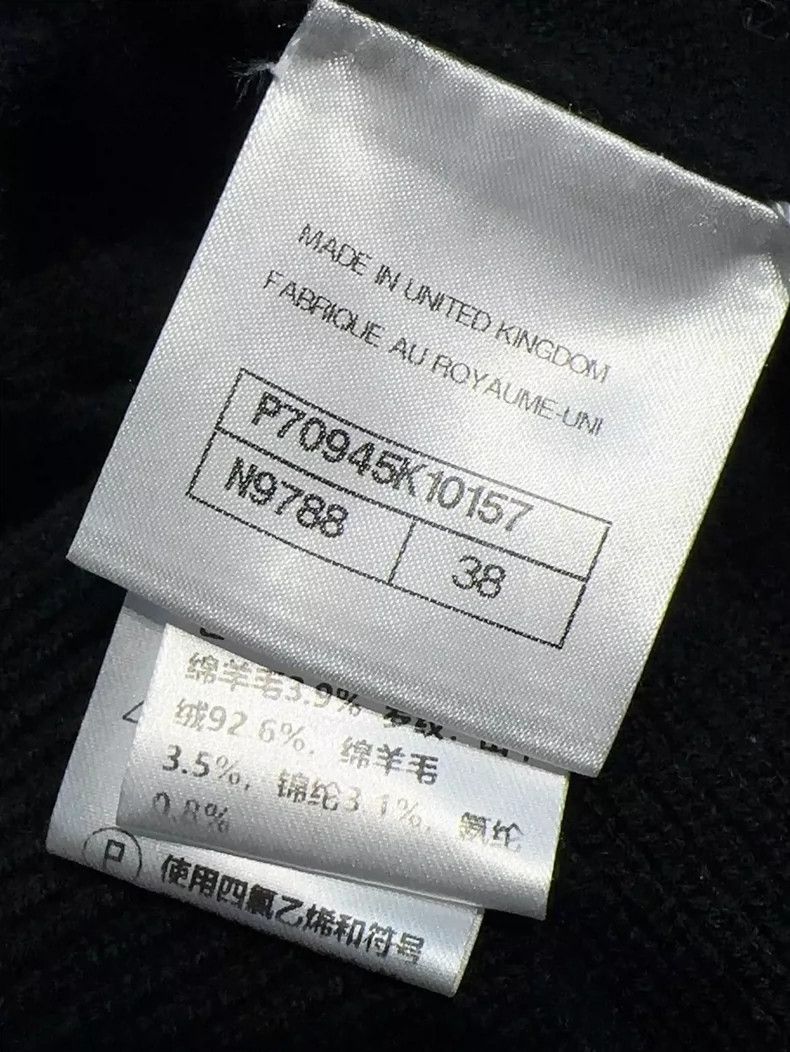Chanel Chanel 21A Castle Series Black Wing Princess Sleeve Knitte Size XS / US 0-2 / IT 36-38 - 7 Thumbnail
