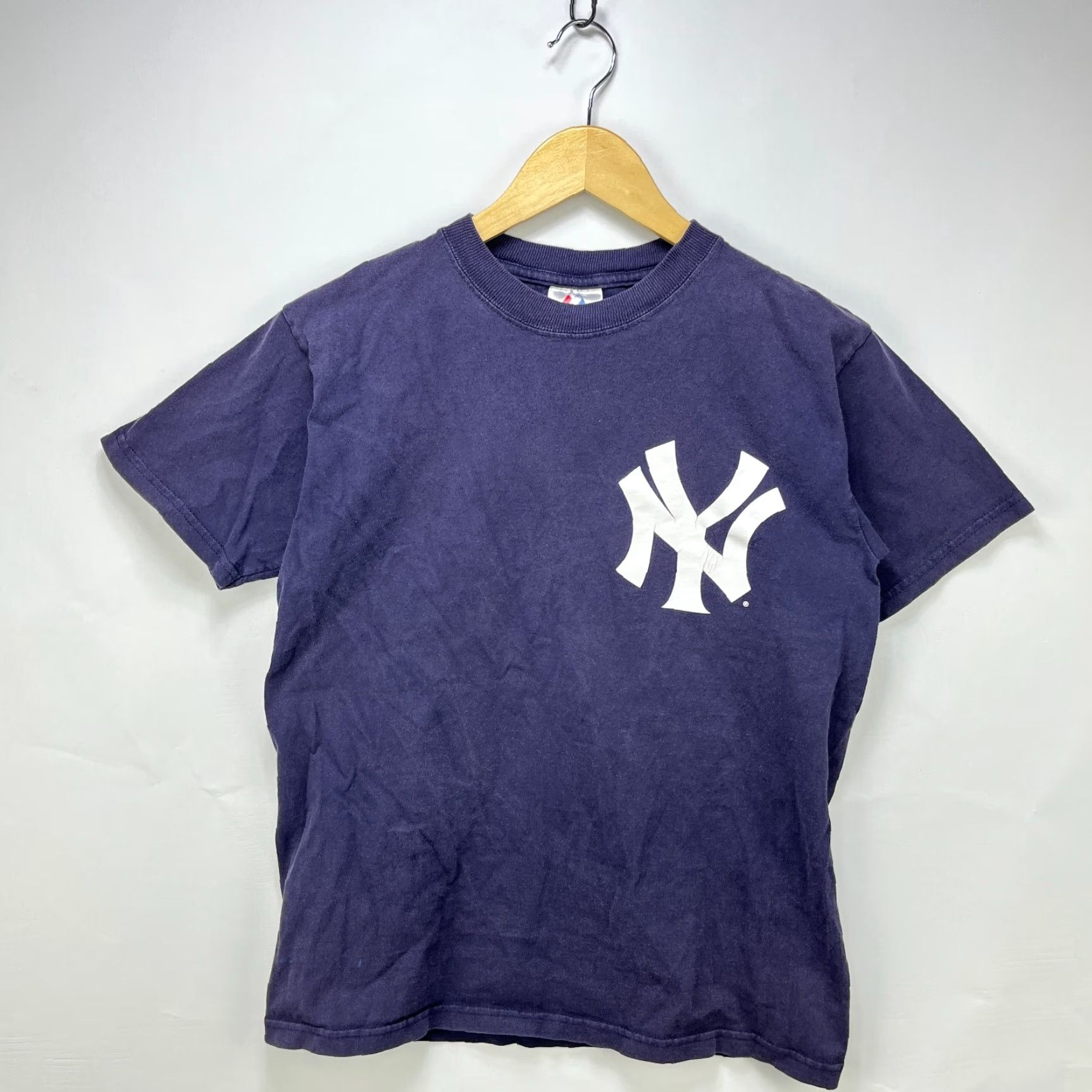 Vintage VINTAGE New York Yankees T-Shirt XS Men Blue 90s Johnny Damon Shirts, Tiger NY Size US XS / EU 42 / 0 - 2 Thumbnail