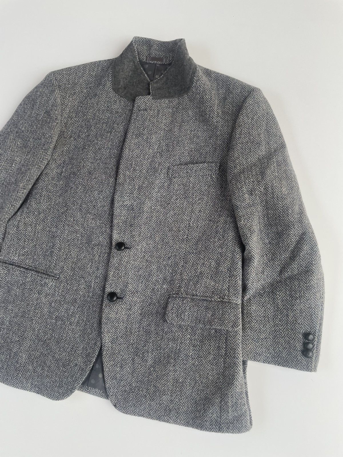 Harris Tweed Harris Tweed Wool Coat/Jacket Size US XL / EU 56 / 4 - 5 Thumbnail