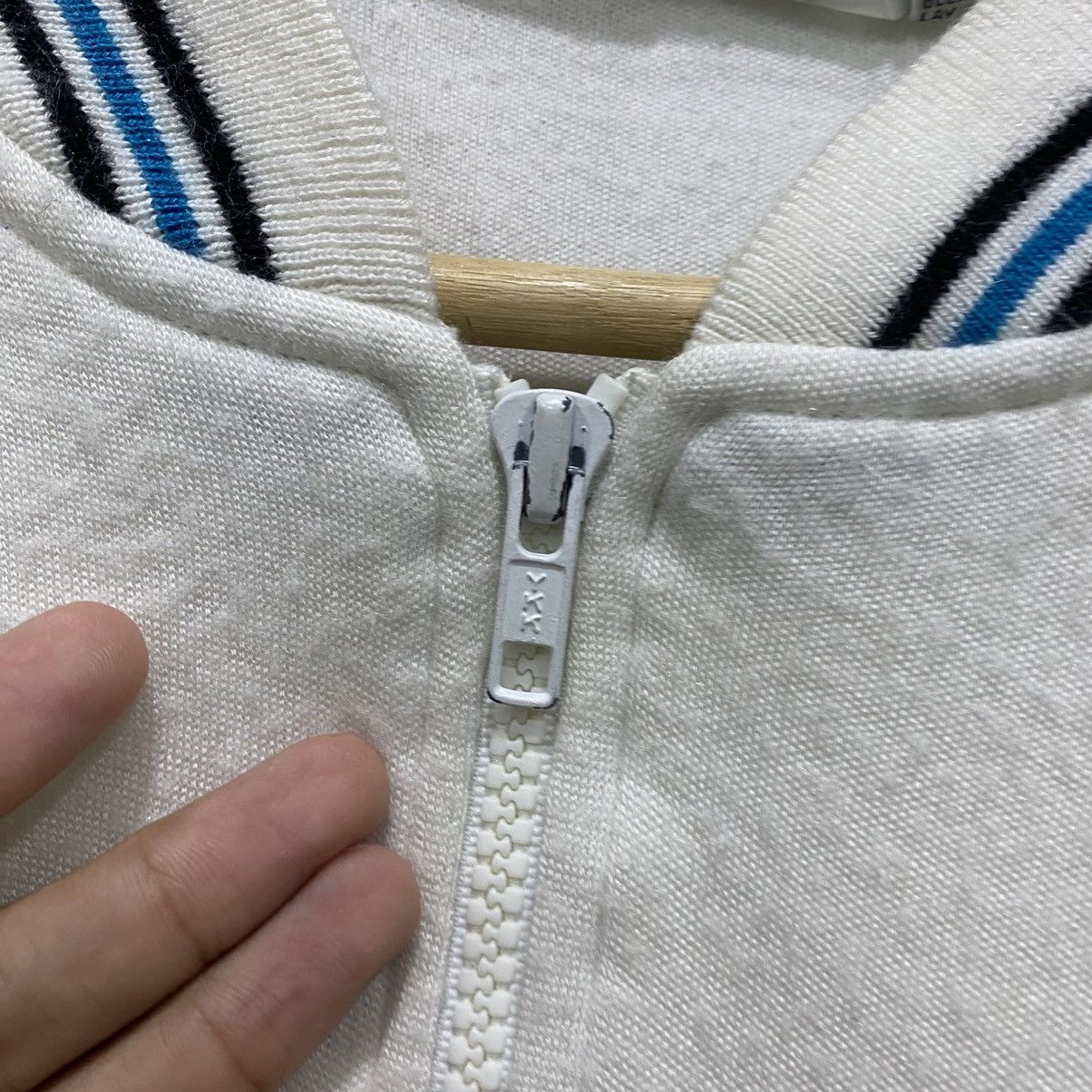 Christian Dior Monsieur Vintage Christian Dior Monsieur Striped Track Jacket White Size US XL / EU 56 / 4 - 11 Thumbnail