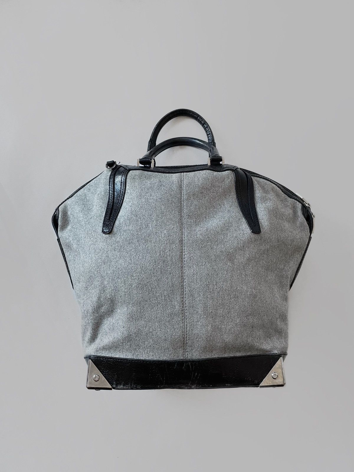 Alexander Wang Alexander Wang “Emile” Wool/leather Handbag Bag Size ONE SIZE - 6 Thumbnail