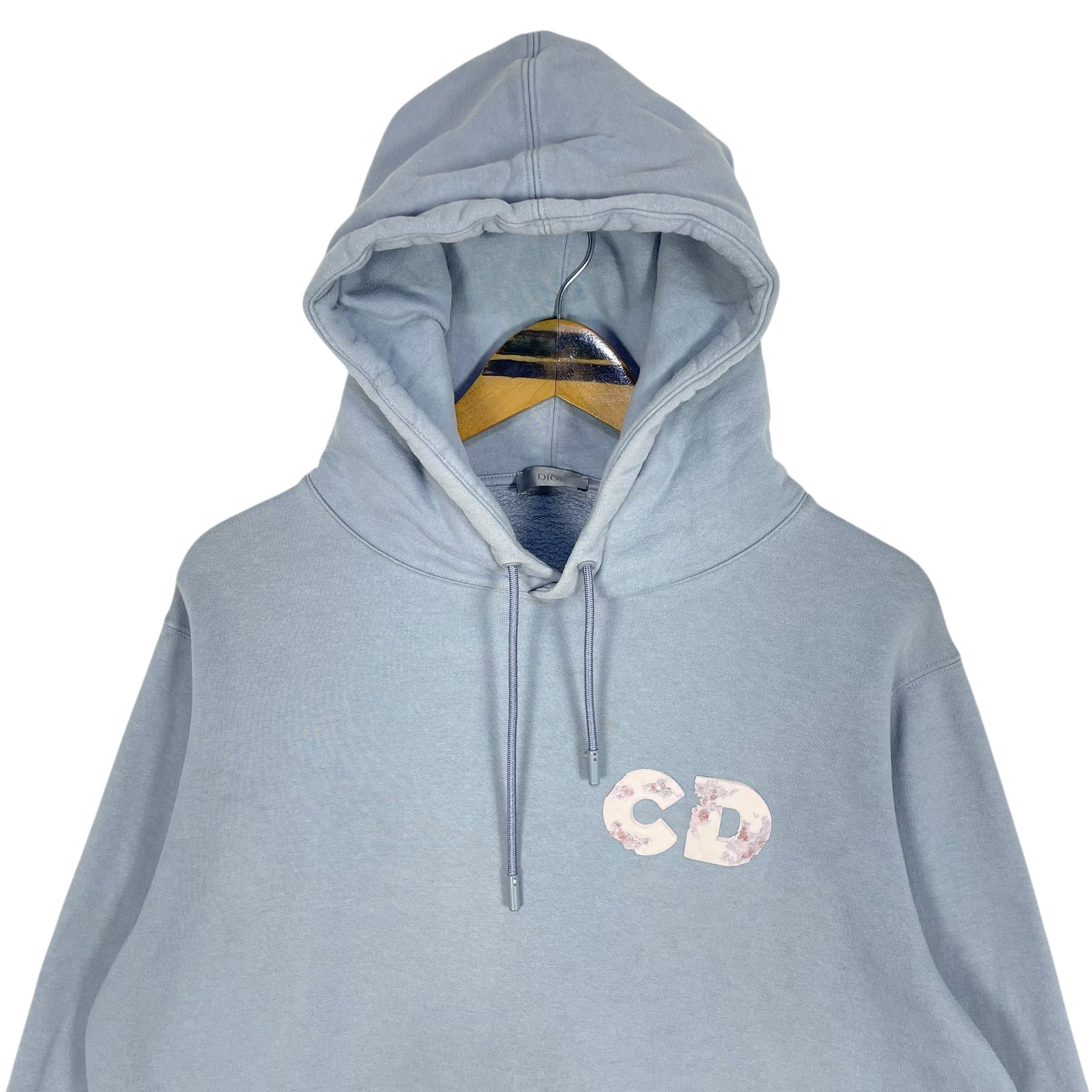 Daniel Arsham × Dior Dior X Daniel Arsham SS20 Hooded Sweatshirt Size US L / EU 52-54 / 3 - 6 Thumbnail