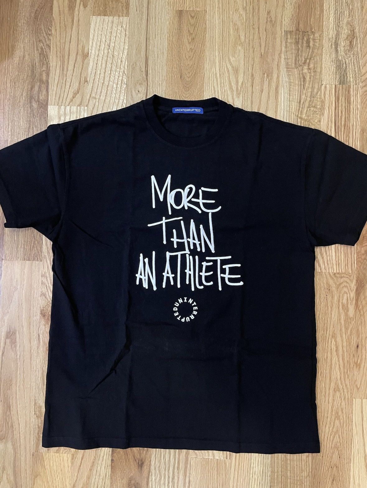 uninterrupted more than an athlete shirt