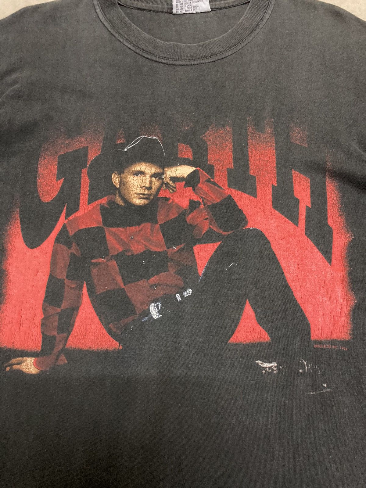 Band Tees Vintage 90’s Garth Brooks Country Tour T-shirt Size US M / EU 48-50 / 2 - 3 Thumbnail
