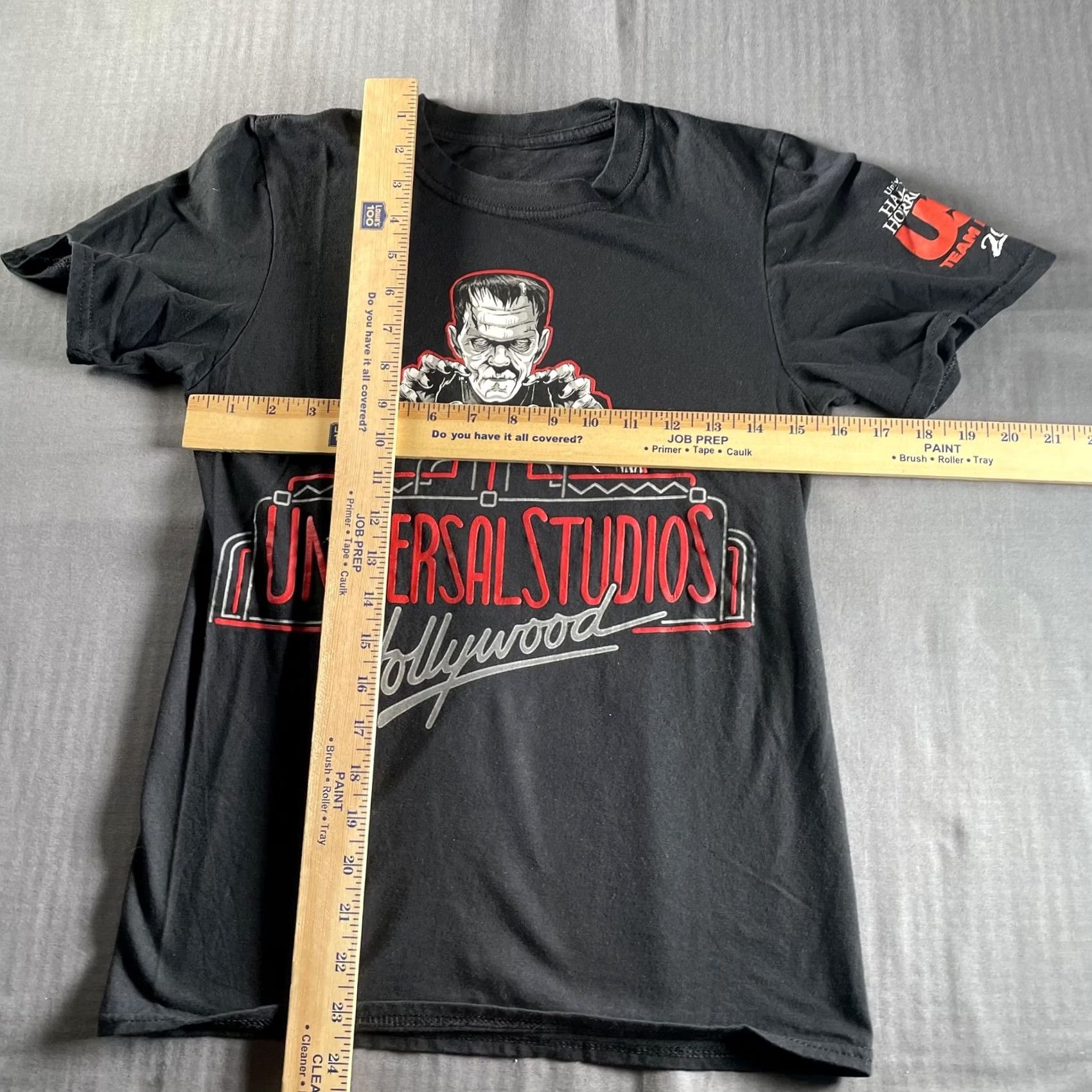 Vintage VINTAGE Universal Studios Shirt Mens XS Black Frankenstein Halloween Horror Nights 2021 Size US XS / EU 42 / 0 - 5 Thumbnail