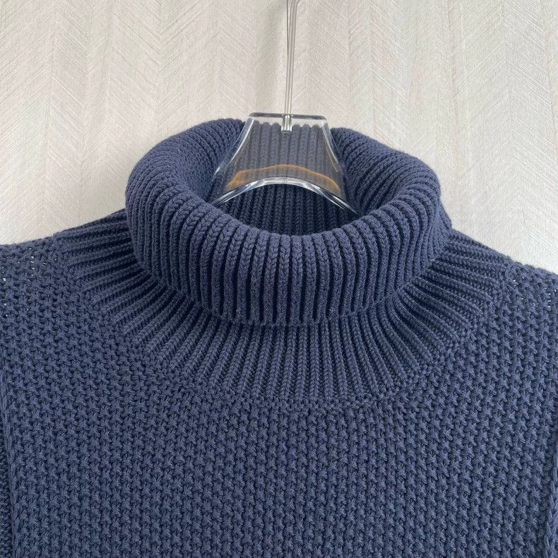 Loewe Loewe Chest embroidered logo half high collar sweater Size S / US 4 / IT 40 - 2 Thumbnail