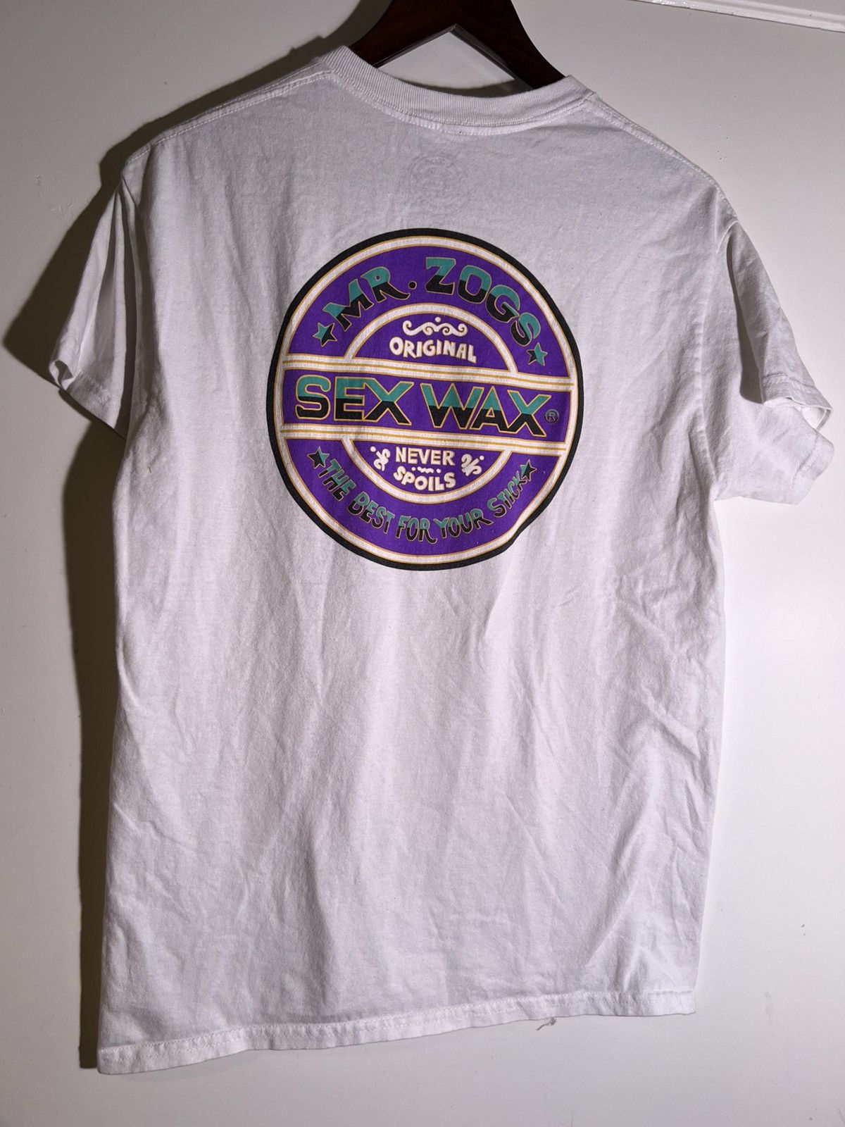 Vintage Y2K 2000’s VTG Vintage Mr. Zogs Sex Wax Retro Streetwear Tee Size US M / EU 48-50 / 2 - 1 Thumbnail