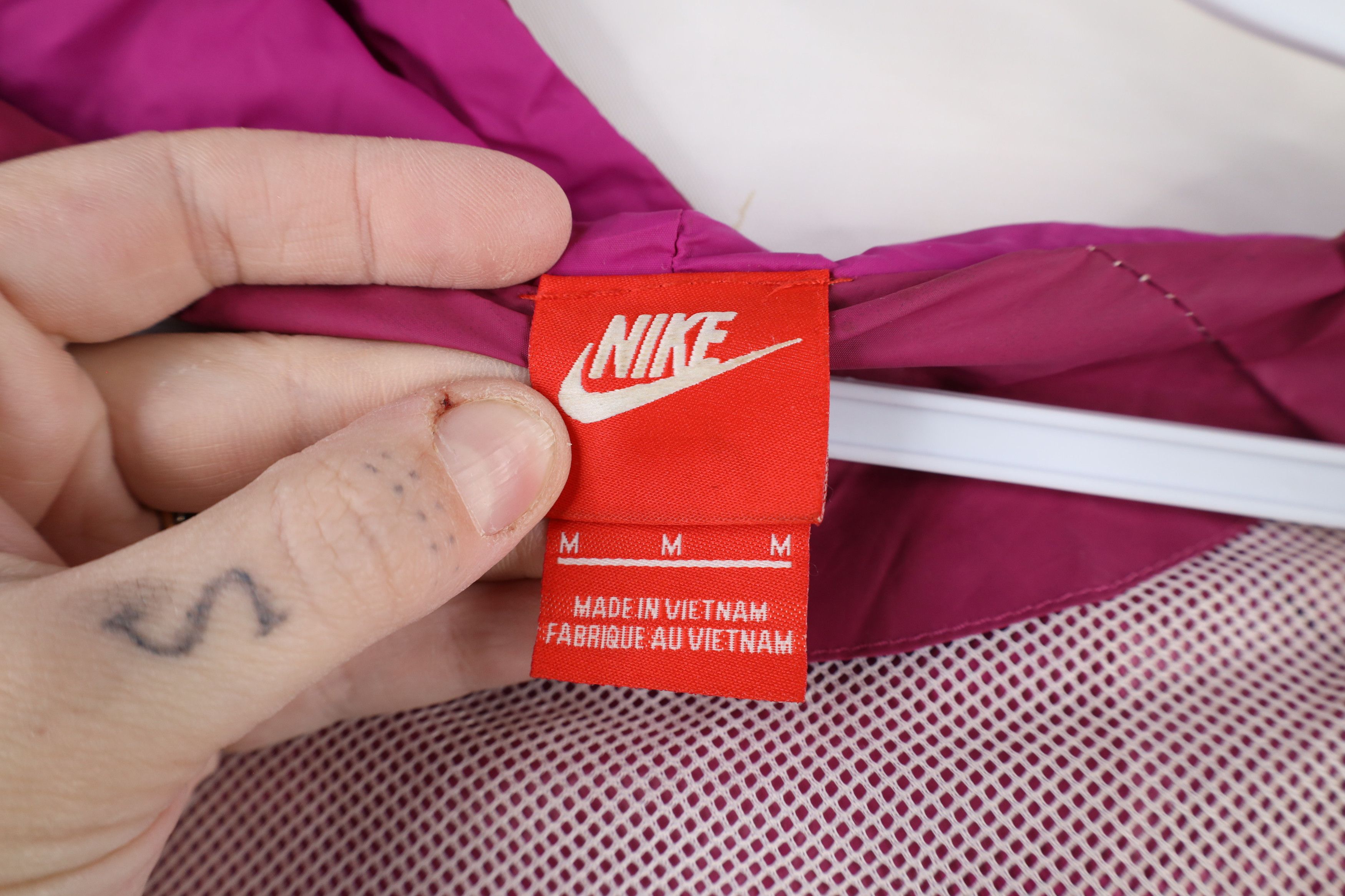 Nike × Vintage Vintage Nike Sportswear Spell Out Windrunner Hooded Jacket Size M / US 6-8 / IT 42-44 - 12 Thumbnail