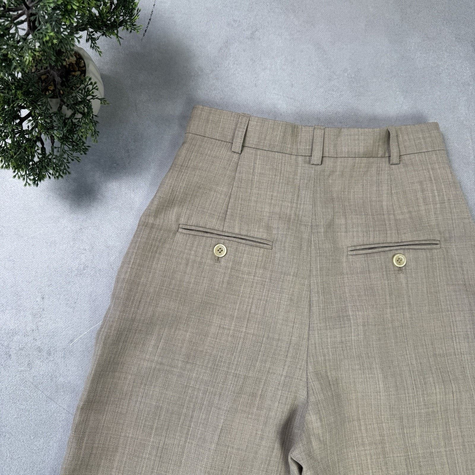 Jacquemus JACQUEMUS Le Coup De Soleil Beige Pants Size 36 Wool Size 26" / US 2 / IT 38 - 13 Thumbnail