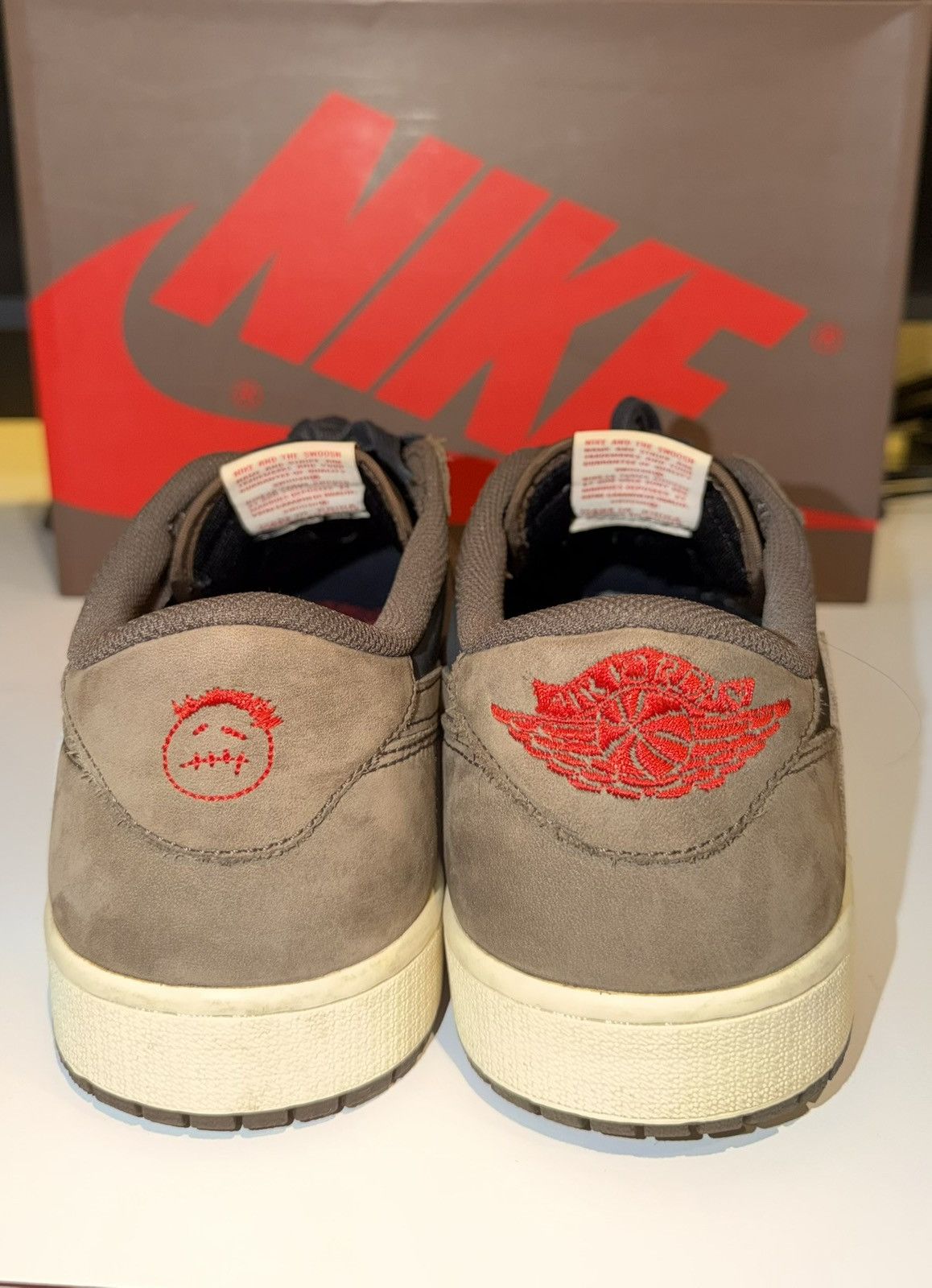 Nike × Travis Scott Nike Air Jordan 1 Low OG SP Travis Scott Mocha Size 12.5 Size US 12.5 / EU 45-46 - 5 Thumbnail
