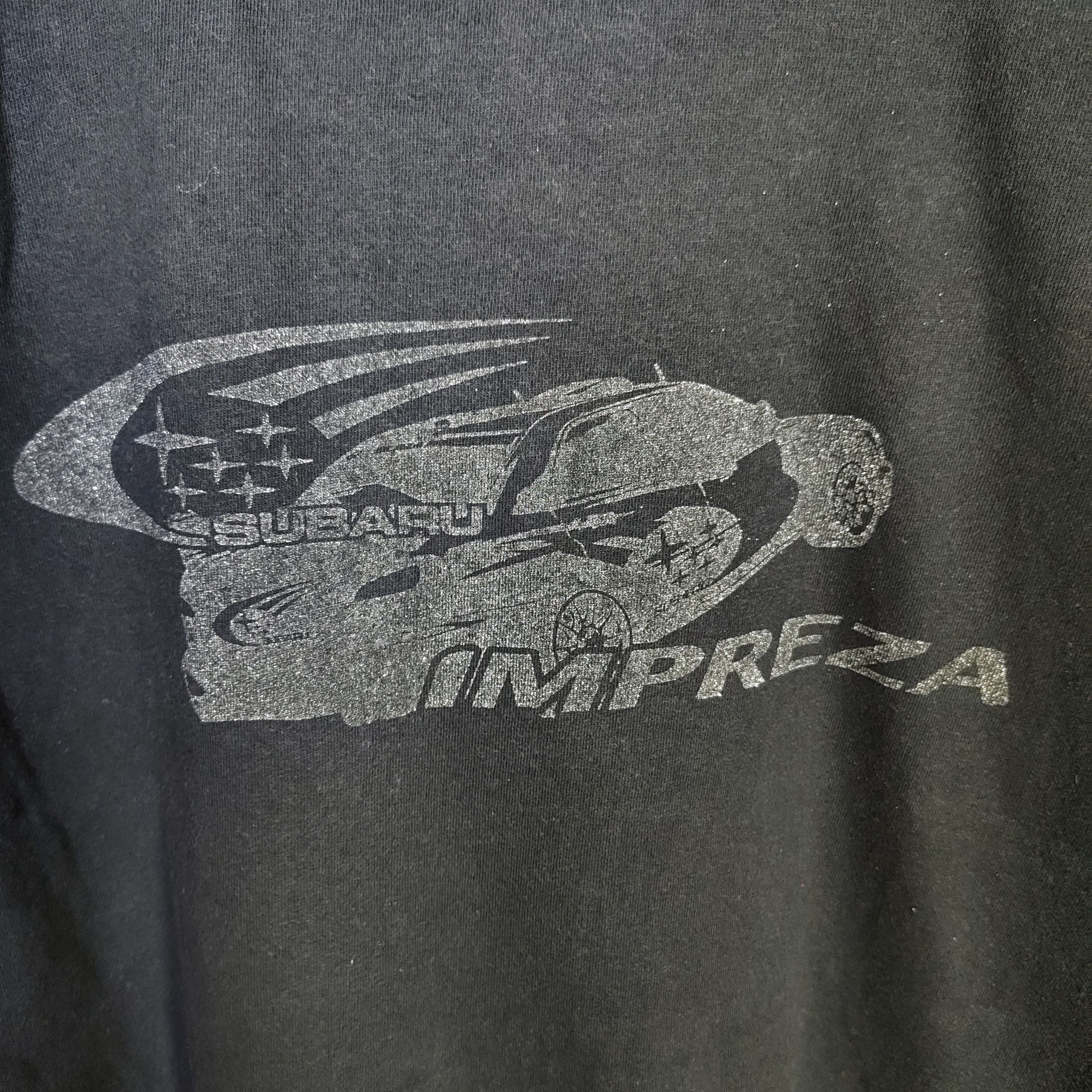 Vintage Vintage Y2K SUBARU IMPREZA Backhit Tshirt Size US M / EU 48-50 / 2 - 5 Thumbnail