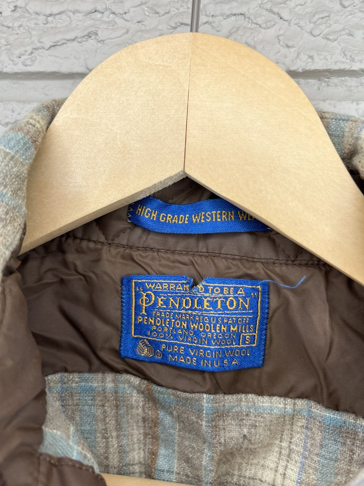 Pendleton Vintage 70s Pendleton Wool Western Pearl Snap Button Up Size US S / EU 44-46 / 1 - 5 Thumbnail