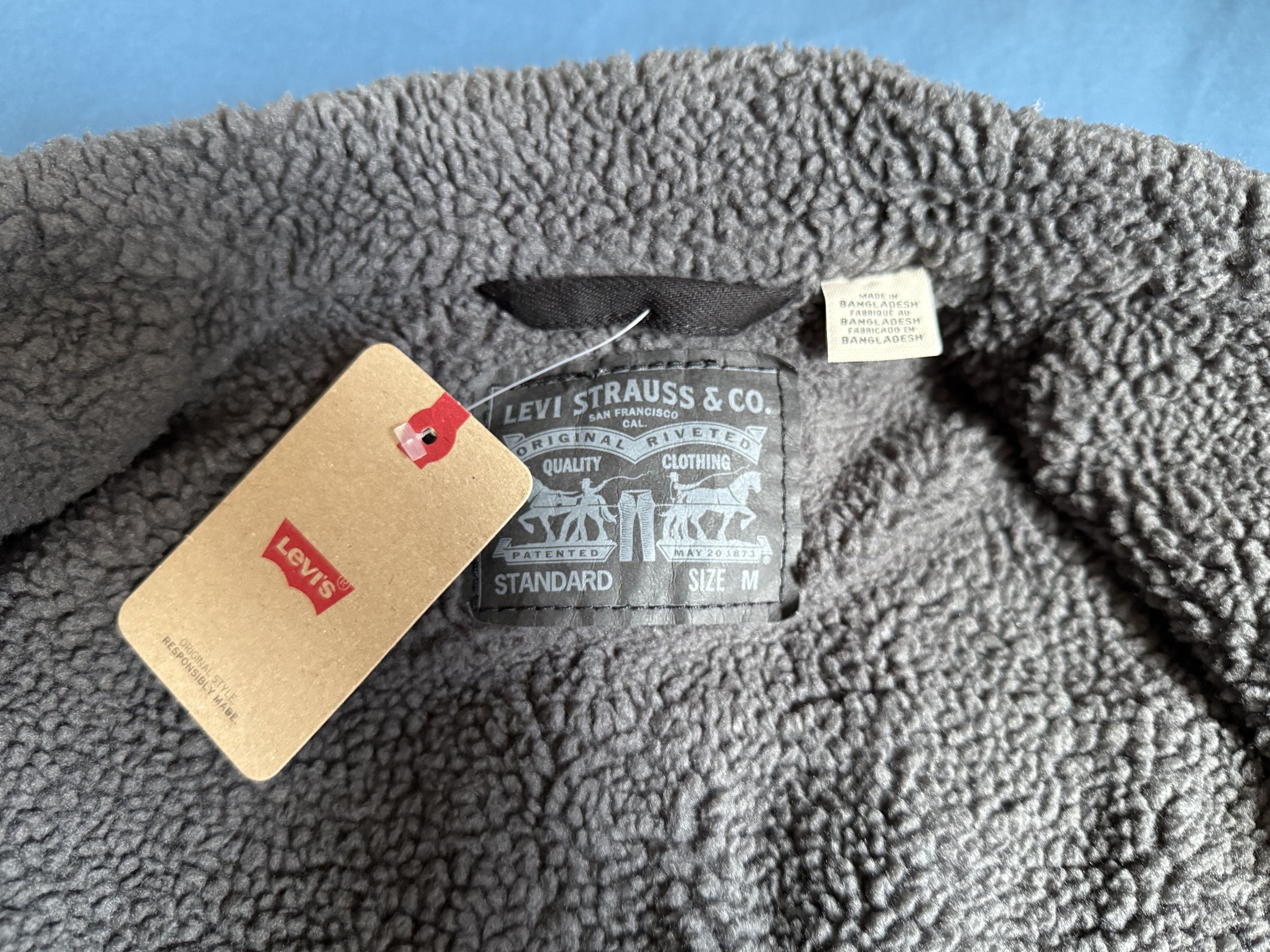Levi's Levi’s Men’s Type iii Sherpa Trucker Jacket medium $128 Size US M / EU 48-50 / 2 - 6 Thumbnail