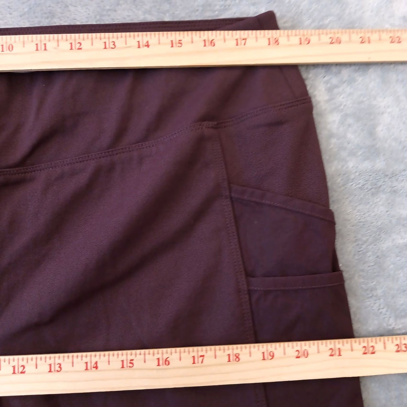 Carhartt Carhartt Cargo Pants Womens XL Purple Pull On Skinny Stretch 36x28.5 High Rise Pants Womens Purple Cargo Stretch Pockets Logo Vintage: No Size 40" / US 18 - 3 Thumbnail
